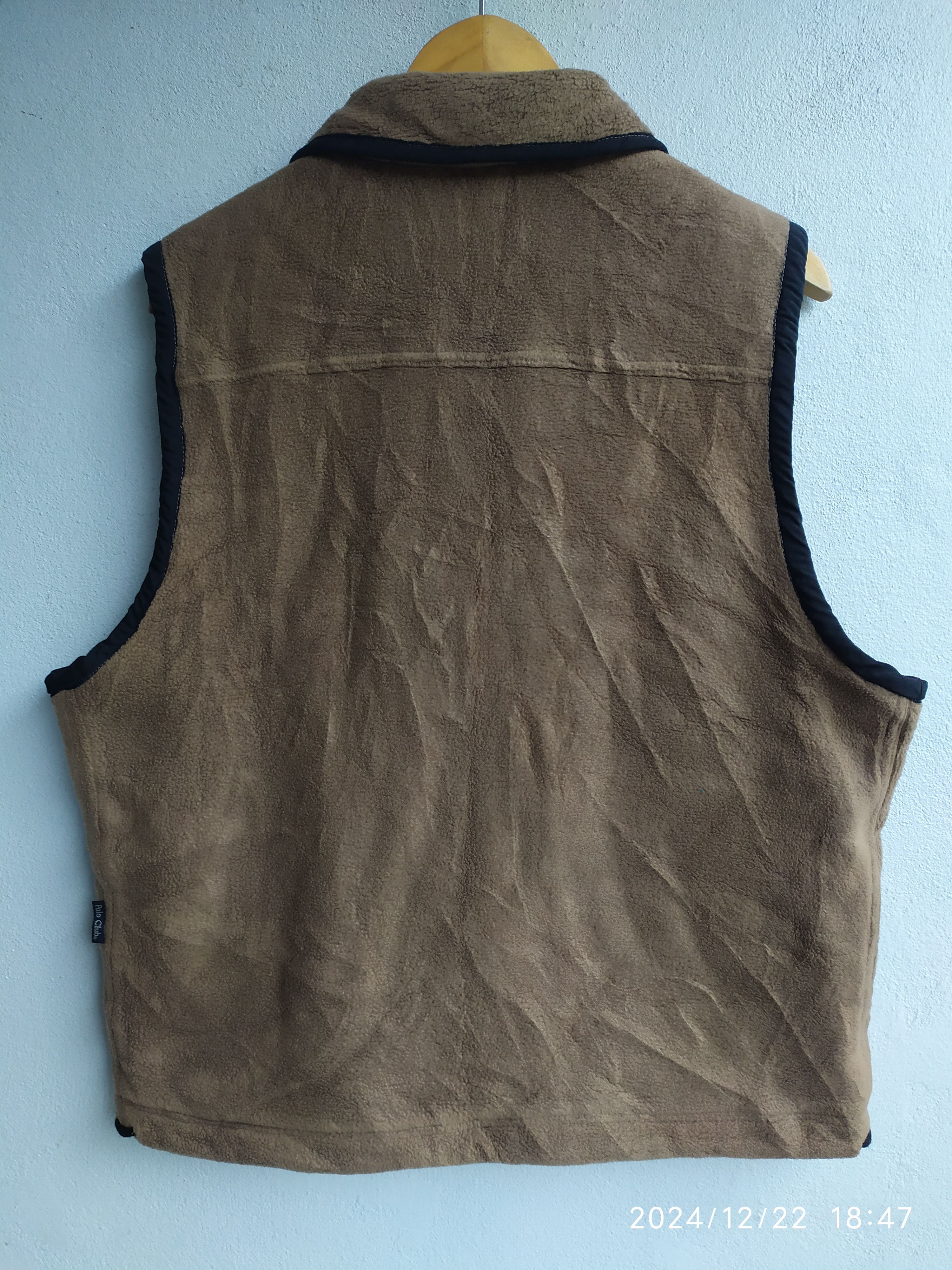 Beverly Hills Polo Club × Japanese Brand Vintage Polo club Fleece Vest Jacket Size US L / EU 52-54 / 3 - 2 Thumbnail