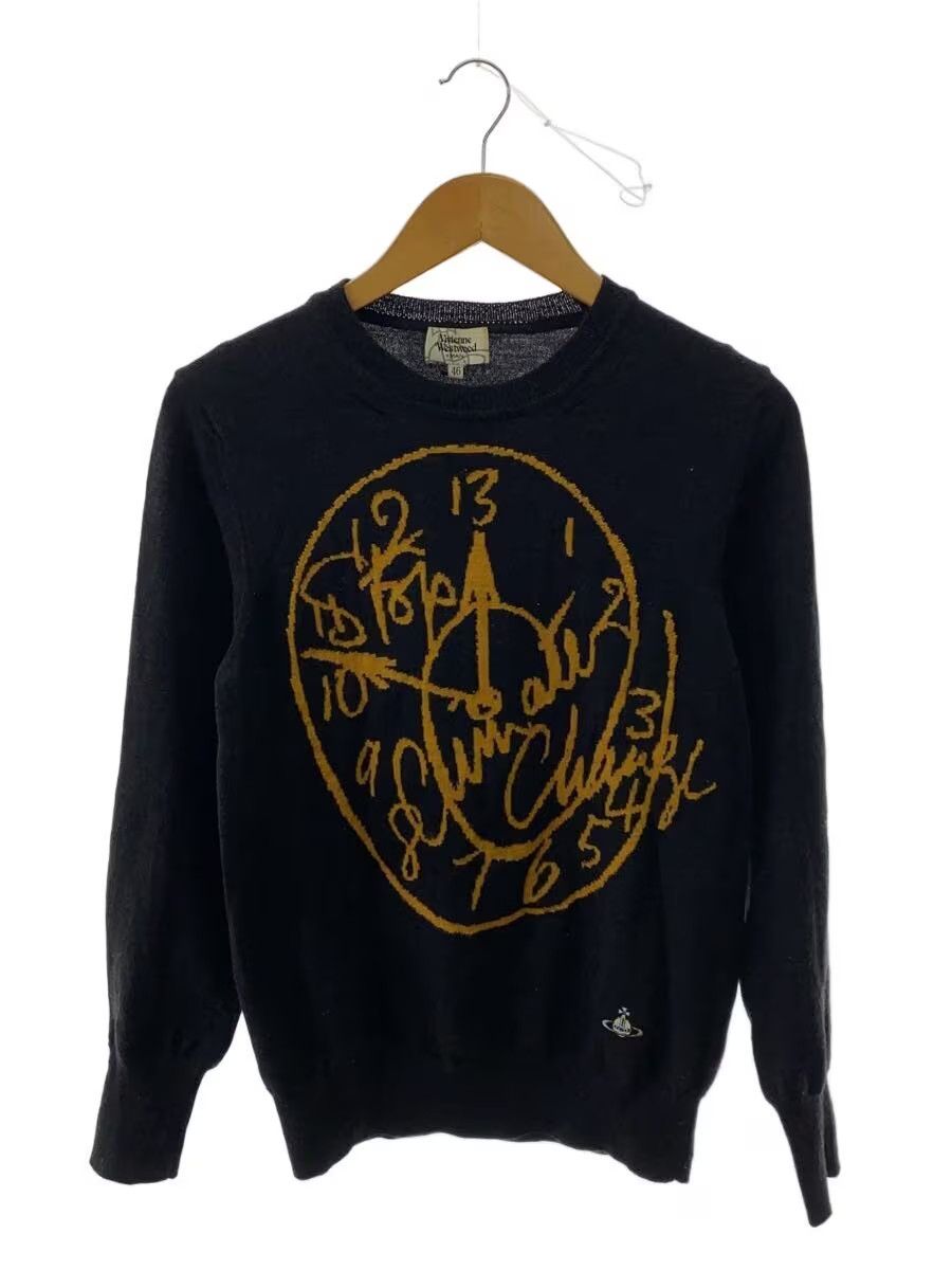 Vivienne Westwood Clock Orb Wool Knit Sweater Size US S / EU 44-46 / 1 - 1 Thumbnail