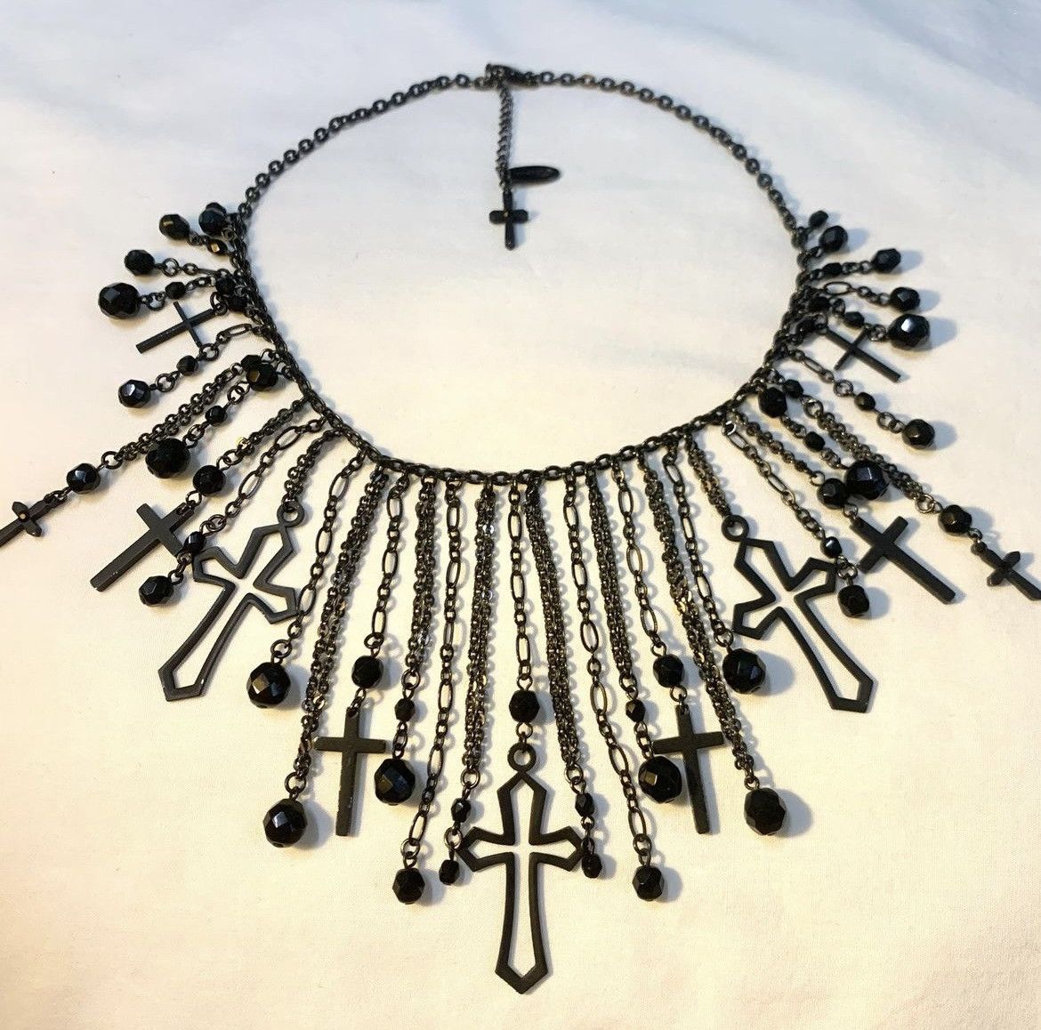 Seditionaries Moga black cross necklace ➕🖤 Size ONE SIZE - 1 Thumbnail