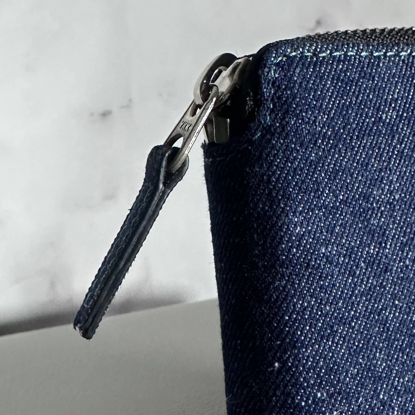 HIDDEN Hidden NY Selvedge Denim Zipper Wallet Size ONE SIZE - 3 Thumbnail