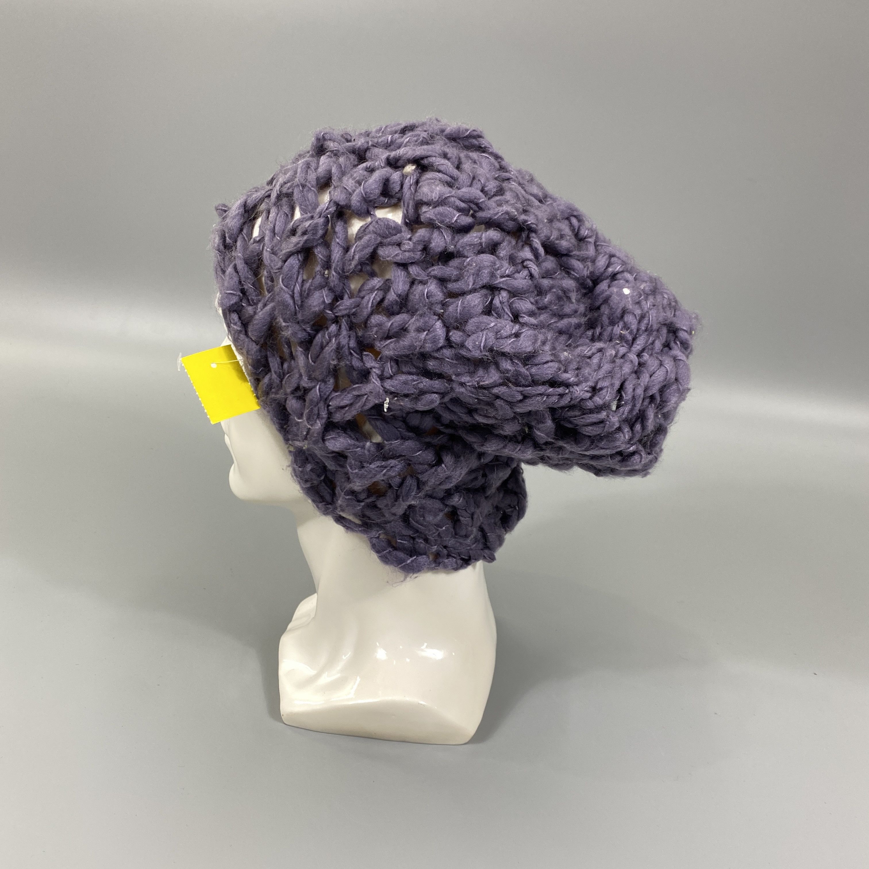 Japanese Brand Handmade Knitted Beanie Hat -BN833 Size ONE SIZE - 1 Thumbnail