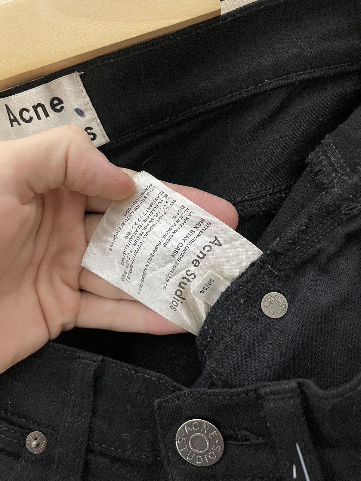 Acne Studios Acne studios denim jeans Size US 30 / EU 46 - 8 Thumbnail