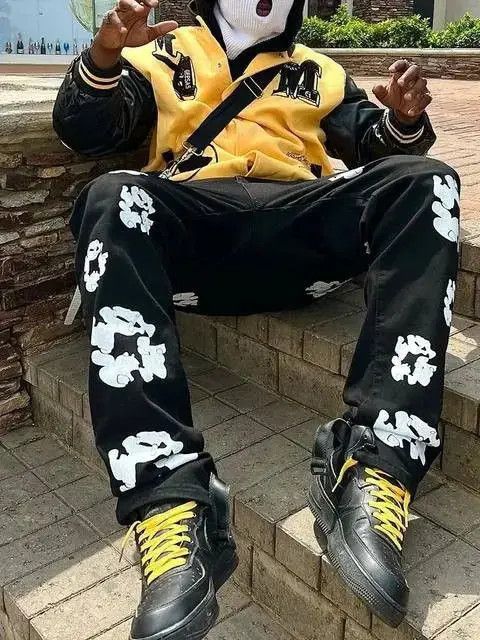VIBE Men's jeans with print Size US 34 / EU 50 - 4 Thumbnail