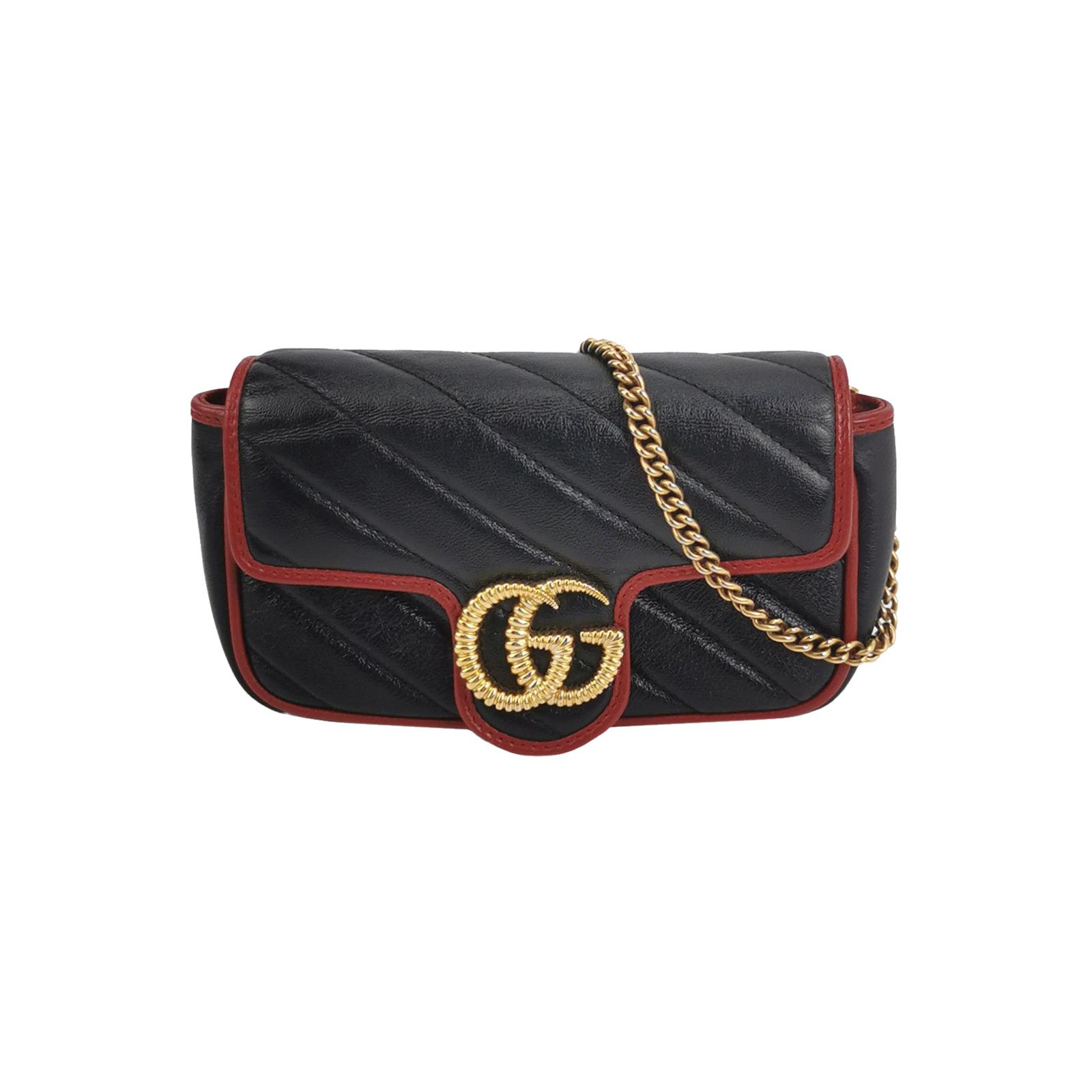 Gucci Gucci GG Marmont Leather Mini Bag Size ONE SIZE - 1 Thumbnail