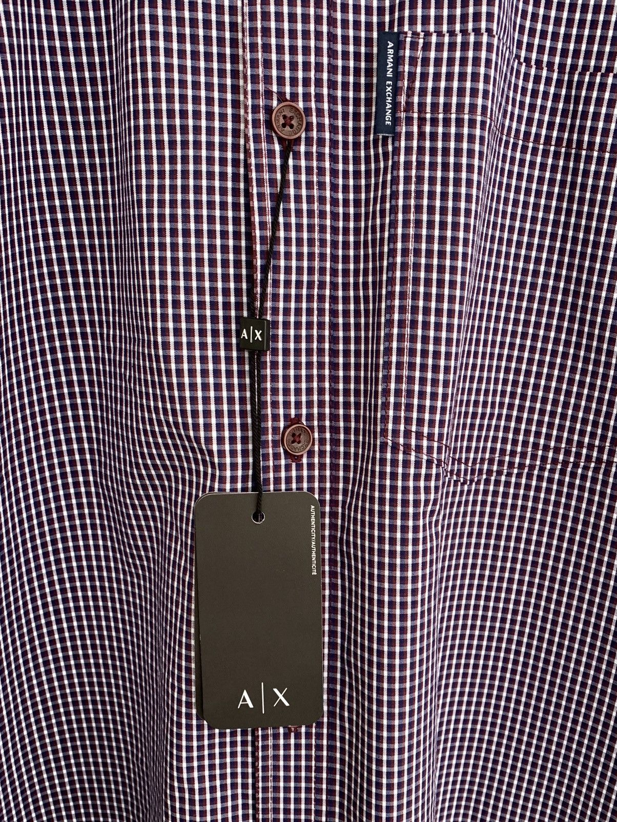 Giorgio Armani ARMANI EXCHANGE Long Sleeve Button Shirt Mens Size XXL Size US XXL / EU 58 / 5 - 4 Thumbnail
