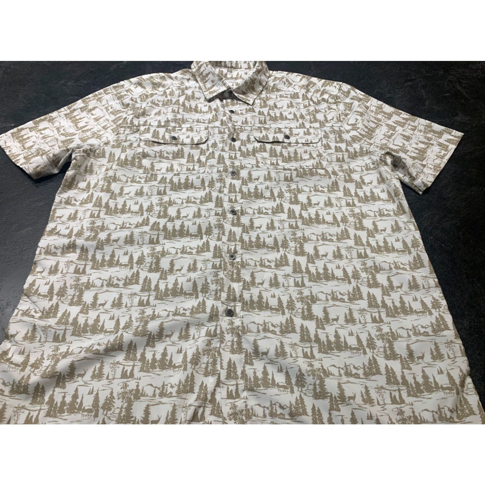 Vintage Camo Hunting Mens Extra Large XL Shirt Size US XL / EU 56 / 4 - 1 Thumbnail