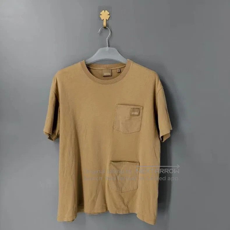 Burberry Solid Pocket Logo Short Sleeve.
