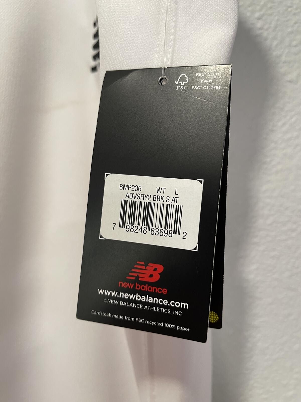 New Balance New Balance White Baseball Pants Size Large with Tags Size ONE SIZE - 4 Thumbnail