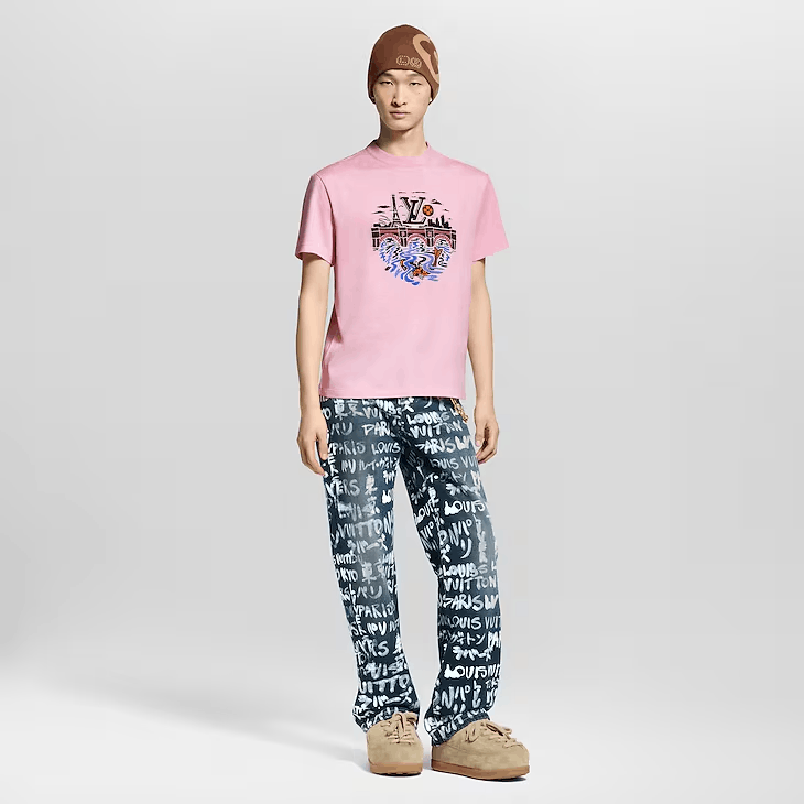 Louis Vuitton Graphic T-Shirt Size US S / EU 44-46 / 1 - 4 Thumbnail