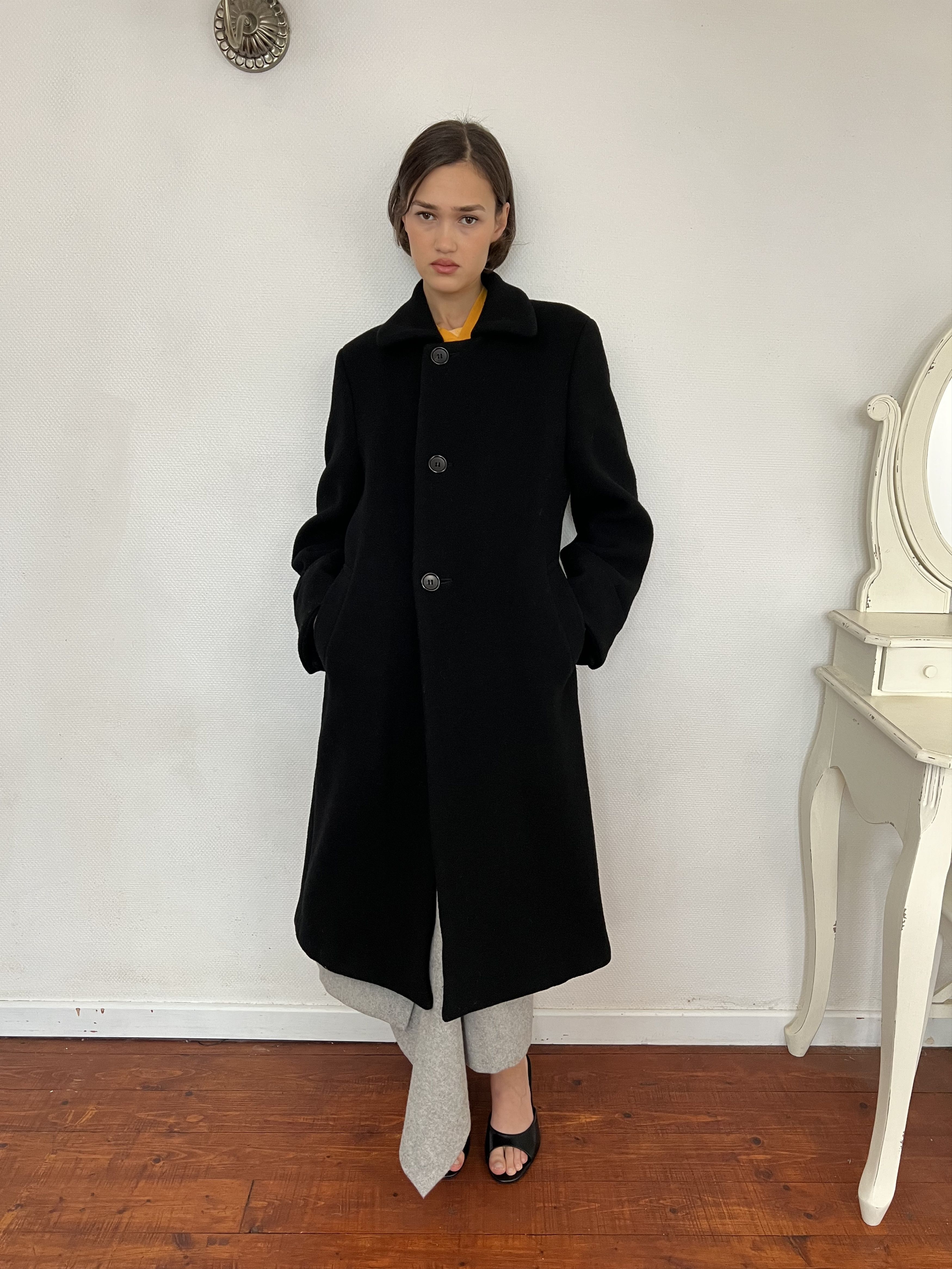 Comme des Garcons Yohji Yamamoto Long Coat Size S / US 4 / IT 40 - 7 Thumbnail