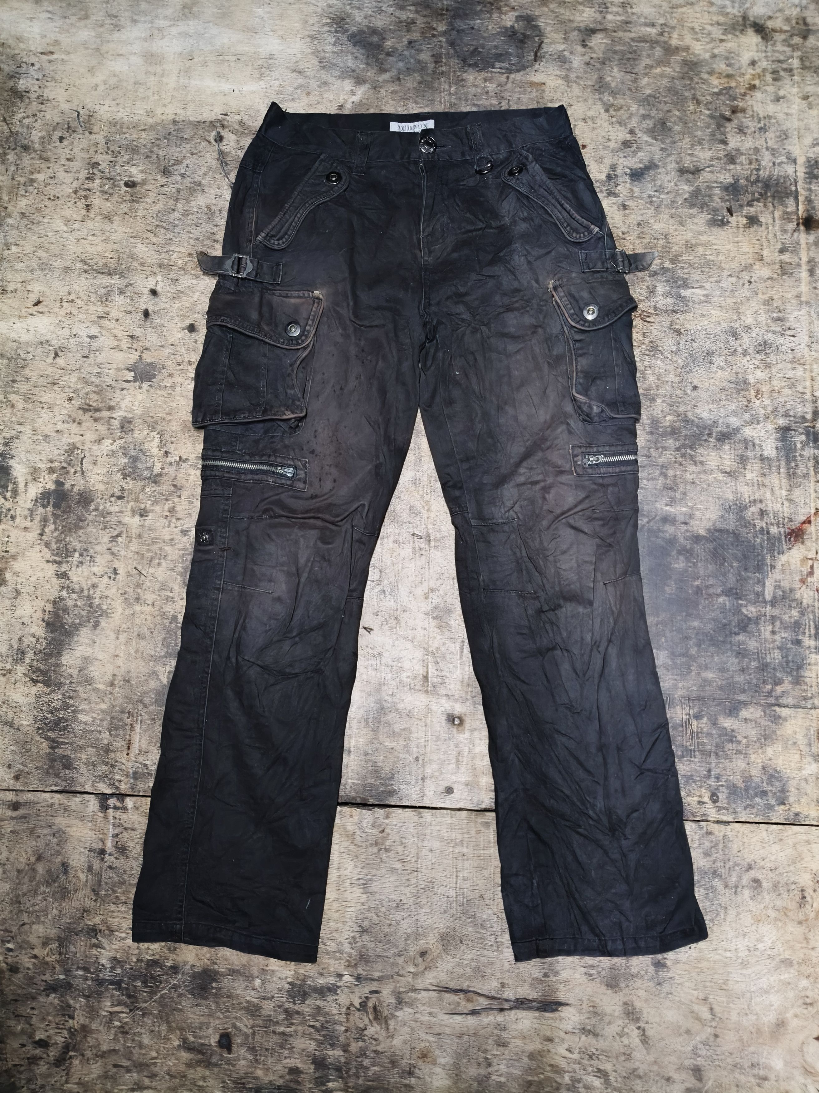 LOWBOX LowBox Multipocket Cargo Pants Style(faded) Size US 32 / EU 48 - 1 Thumbnail