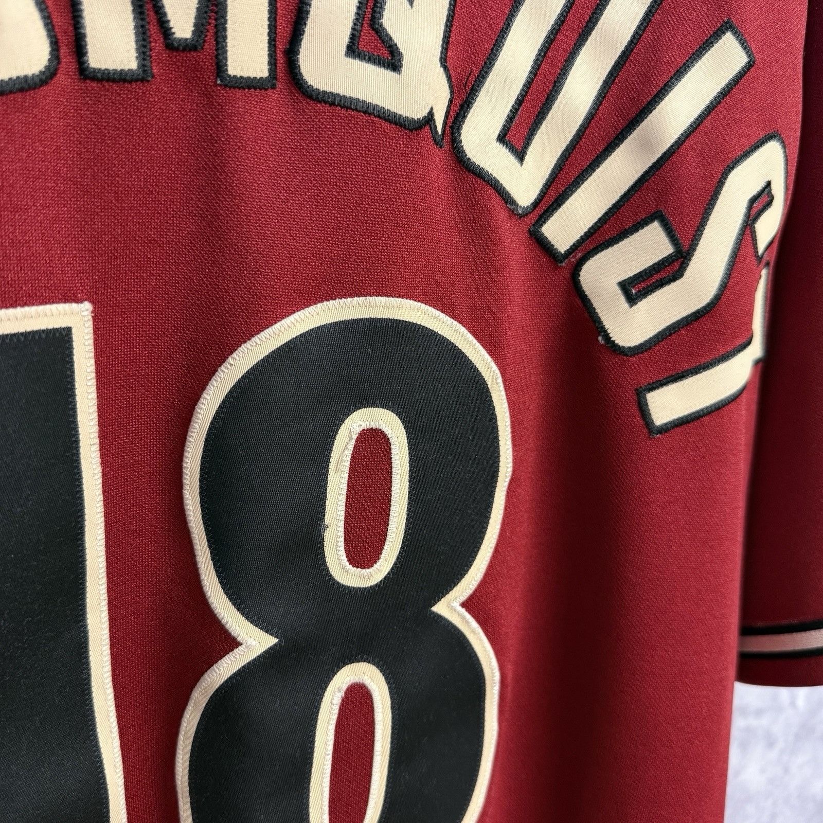 Majestic Majestic Arizona Diamondbacks Willie Bloomquist Jersey Size US L / EU 52-54 / 3 - 6 Thumbnail