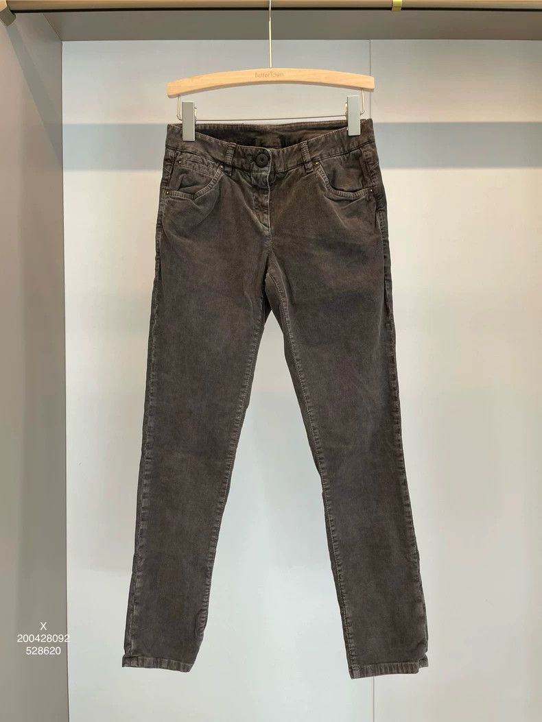 Brunello Cucinelli Brunello Cucinelli Black Gray Denim Pants - dmc Size US 36 / EU 52 - 1 Thumbnail