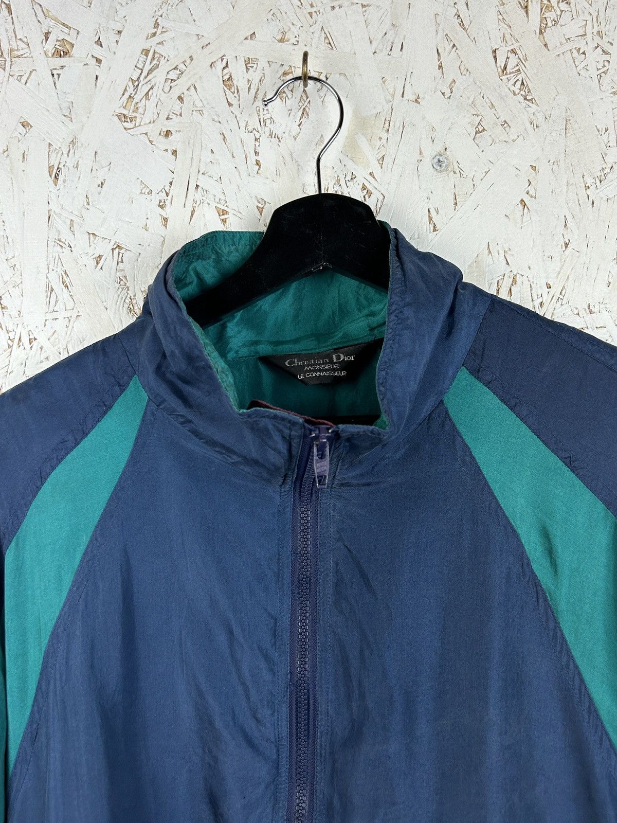 Christian Dior Monsieur 90s Vintage Christian Dior Monsieur Silk Tracksuit Jacket Size US M / EU 48-50 / 2 - 2 Thumbnail