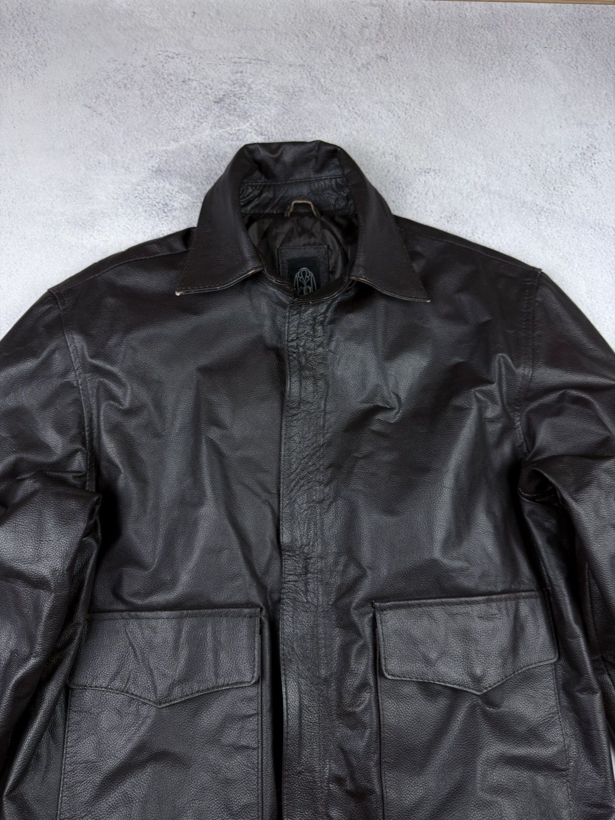 Vintage Chris Redfield Resident Evil Jacket A2 Flight Brown Bomber Size US XXL / EU 58 / 5 - 4 Thumbnail