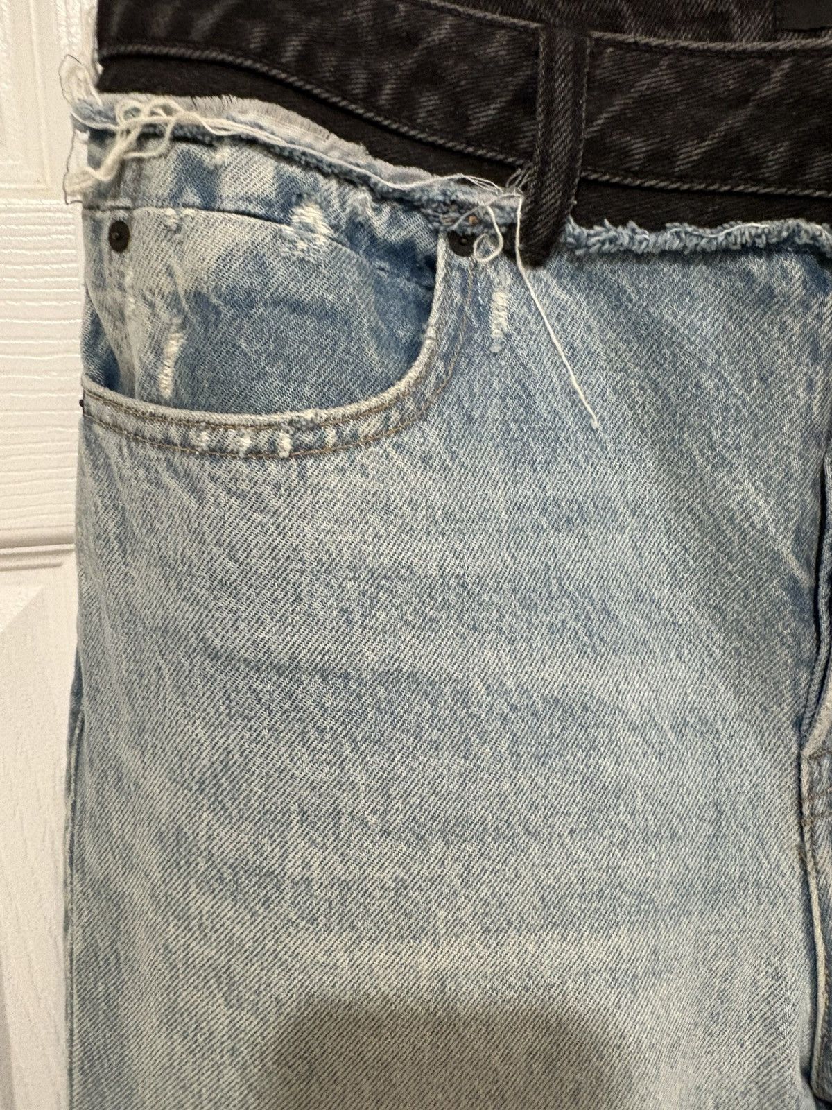 Alexander Wang Alexander Wang Cult Duo Jeans Light Wash Black Size 29 Size US 29 - 2 Thumbnail