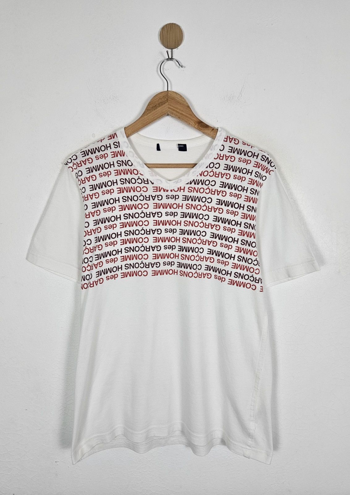 Comme des Garcons Homme wording CDG tee Shirt