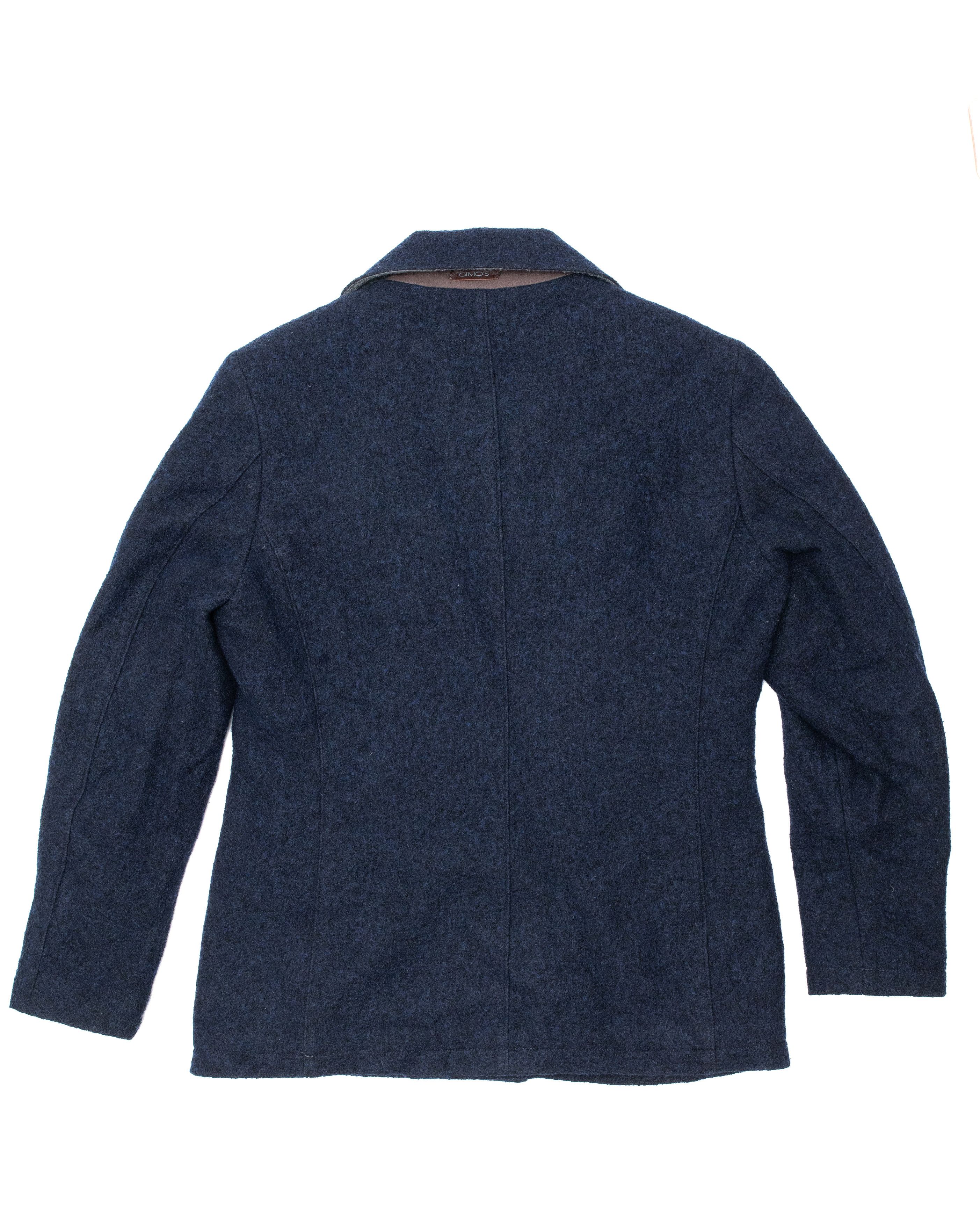 Gimo's GIMO’S 835$ Wool Blend Double Breasted Coat Size US M / EU 48-50 / 2 - 5 Thumbnail