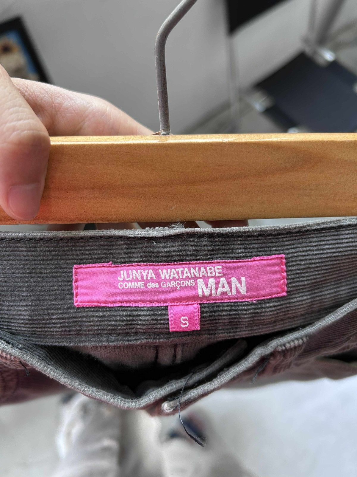 Junya Watanabe Junya Watanabe Man Corduroy Grey Pants Size US 39 - 5 Thumbnail
