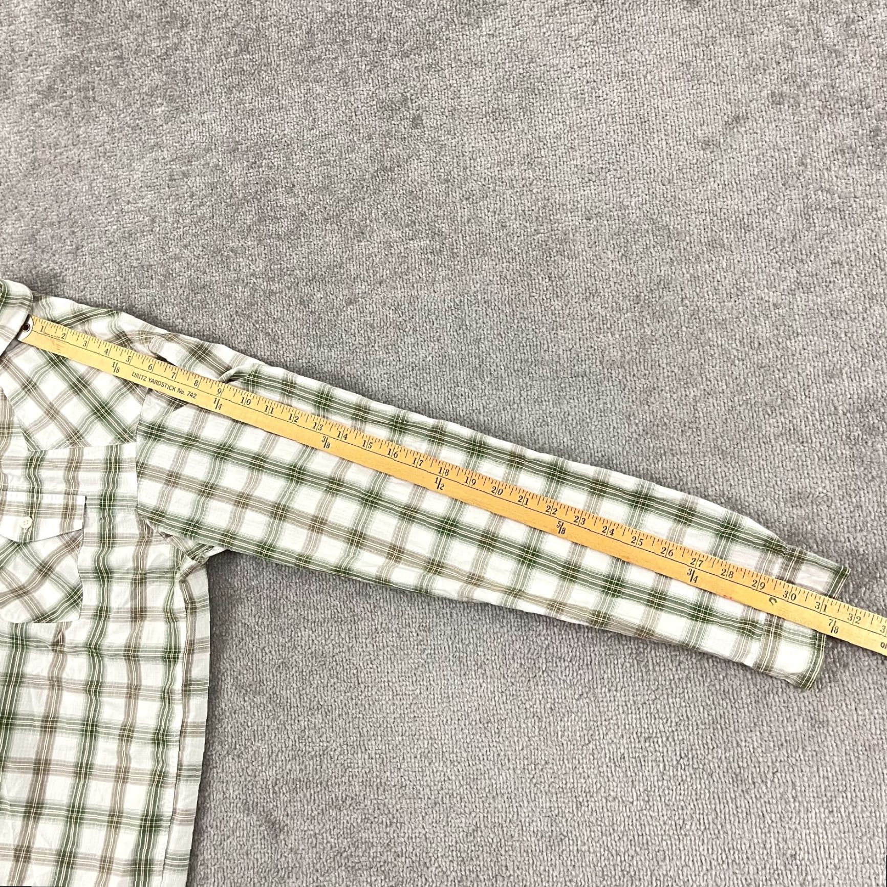 Patagonia PATAGONIA Shirt Large White Plaid Organic Cotton Button Up L/S Hiking Trail Mens Size US L / EU 52-54 / 3 - 7 Thumbnail