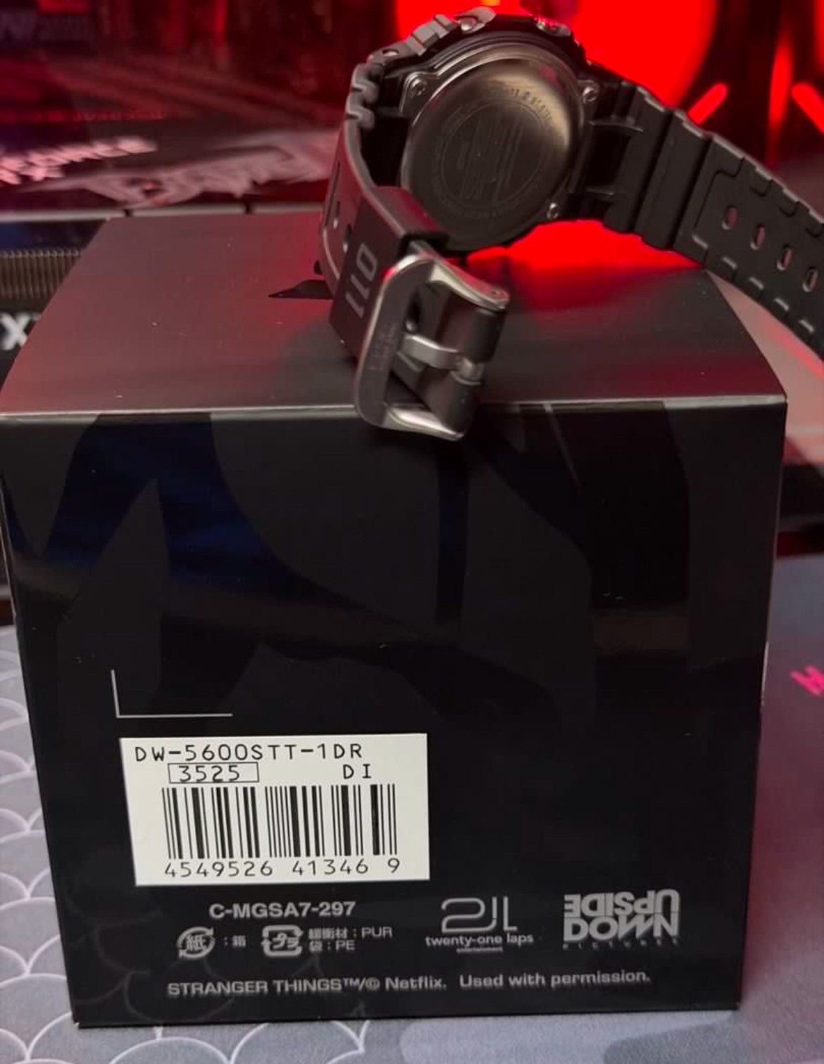 G Shock Authentic G-Shock x Stranger Things DW5600 Collabs Watch Size ONE SIZE - 9 Thumbnail