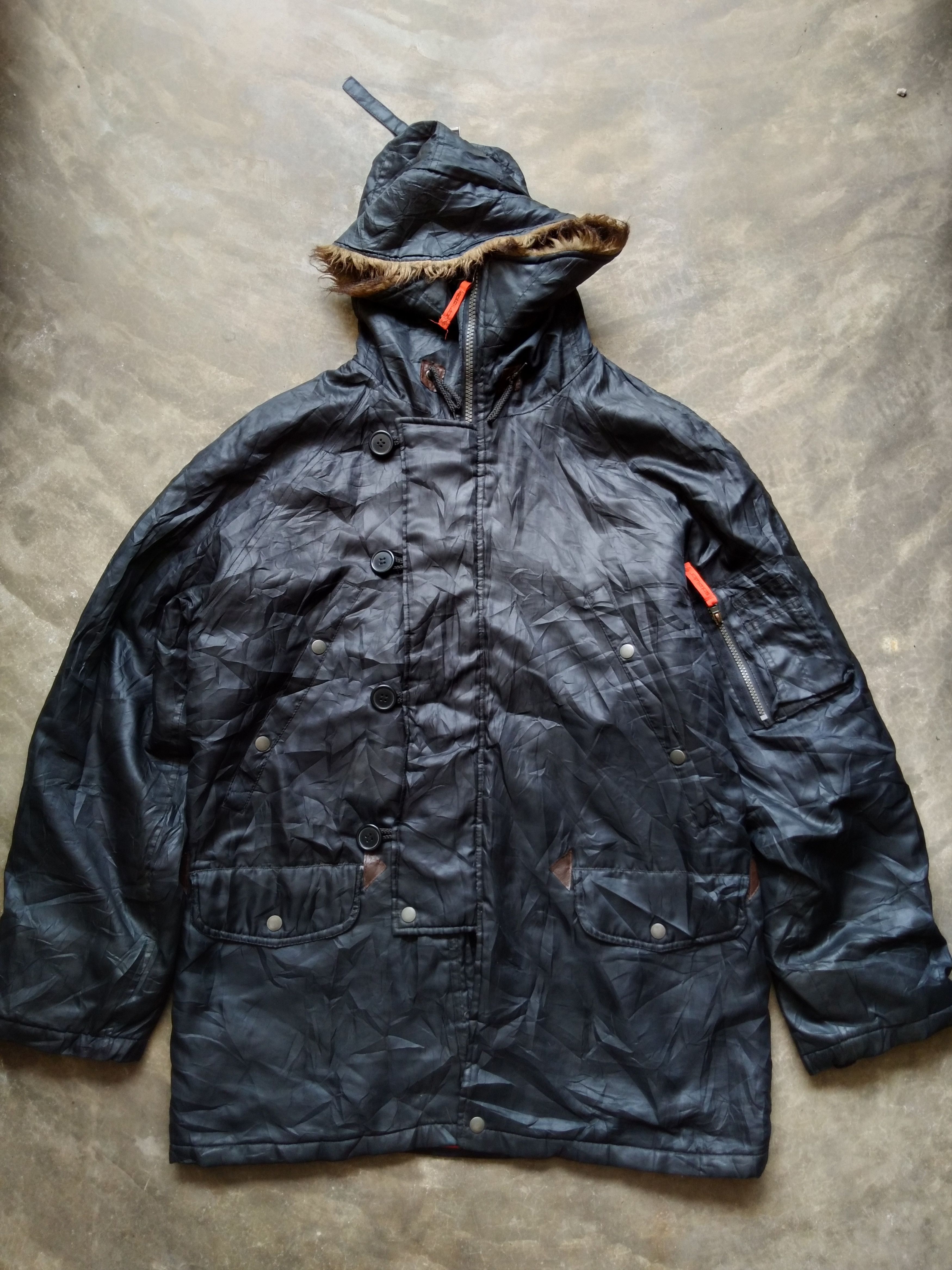 If Six Was Nine Japanese Brand Soleil d Or Army Type Field Elbow Patched Size US L / EU 52-54 / 3 - 1 Thumbnail
