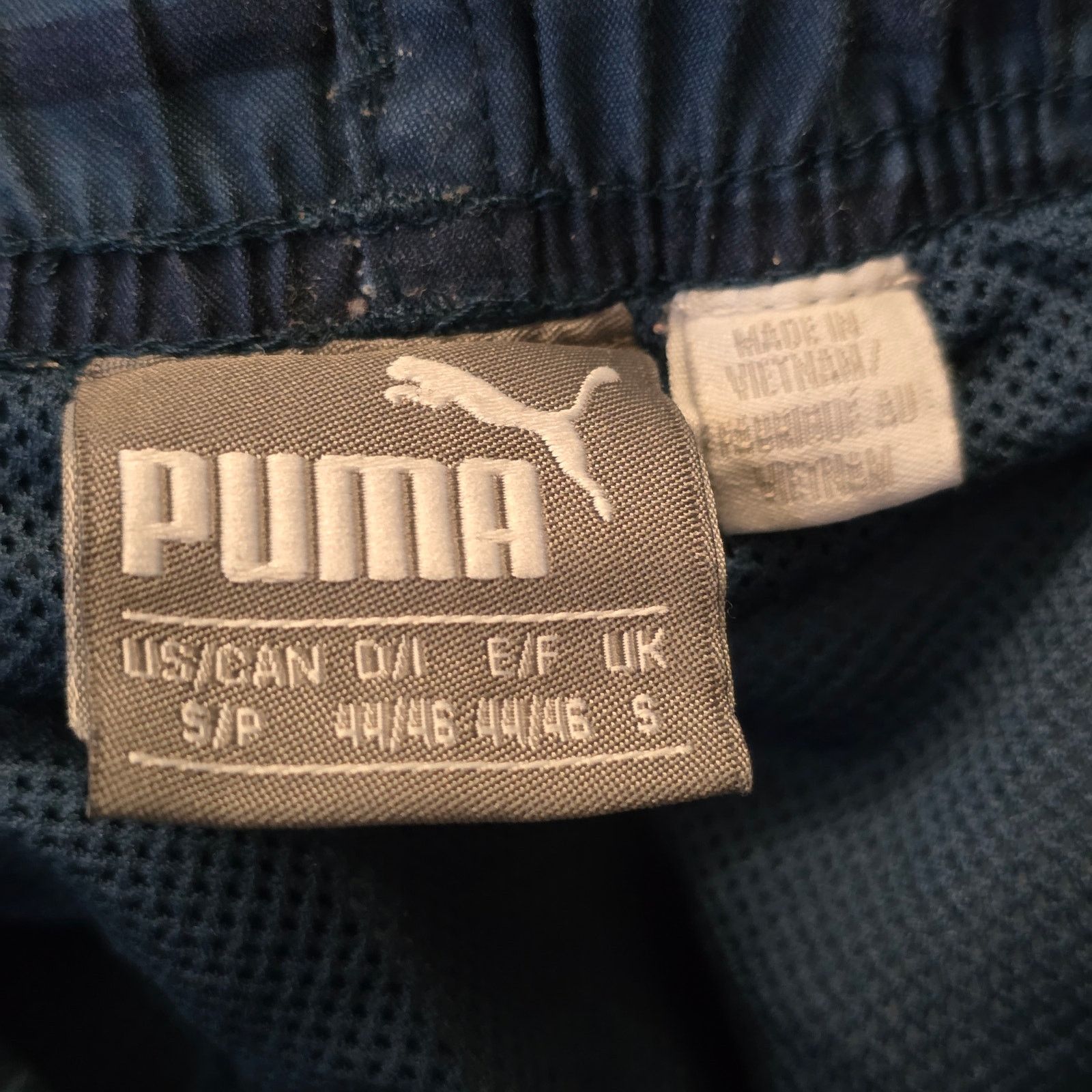 Puma Ferrari Men’s Swim Trunks Blue Camo Pattern Shorts Size L Size US 28 / EU 44 - 3 Thumbnail