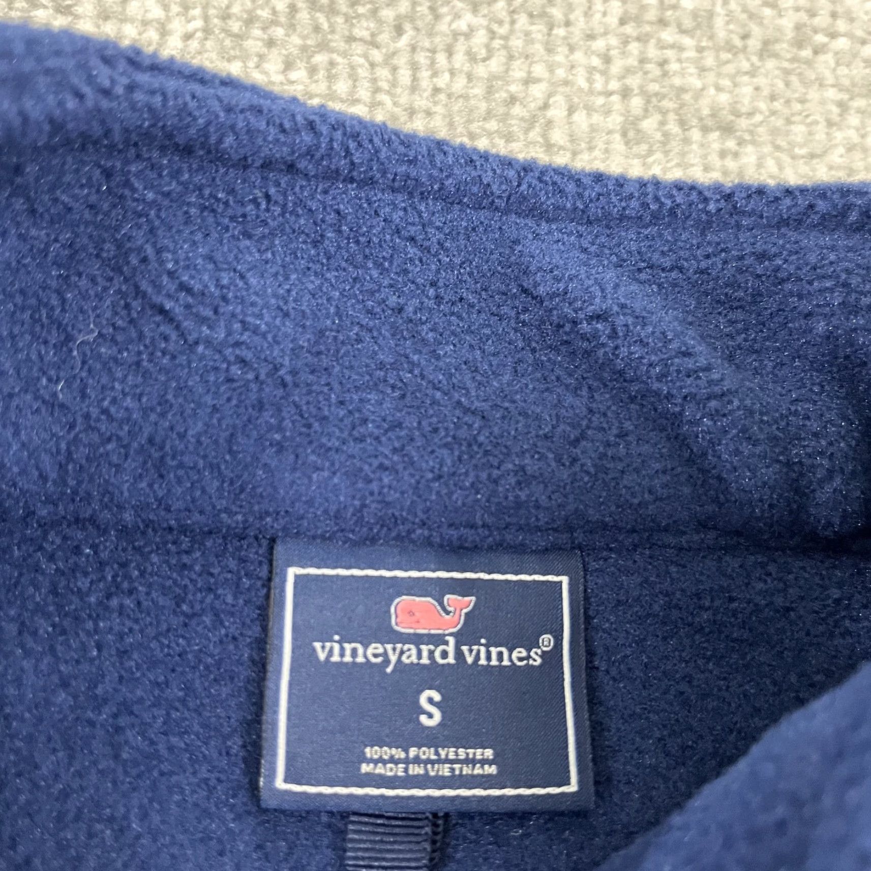 Vineyard Vines Vineyard Vines Vest Adult Mens Small Blue Fleece Full Zip Outdoor Hiking Preppy Size US S / EU 44-46 / 1 - 7 Thumbnail