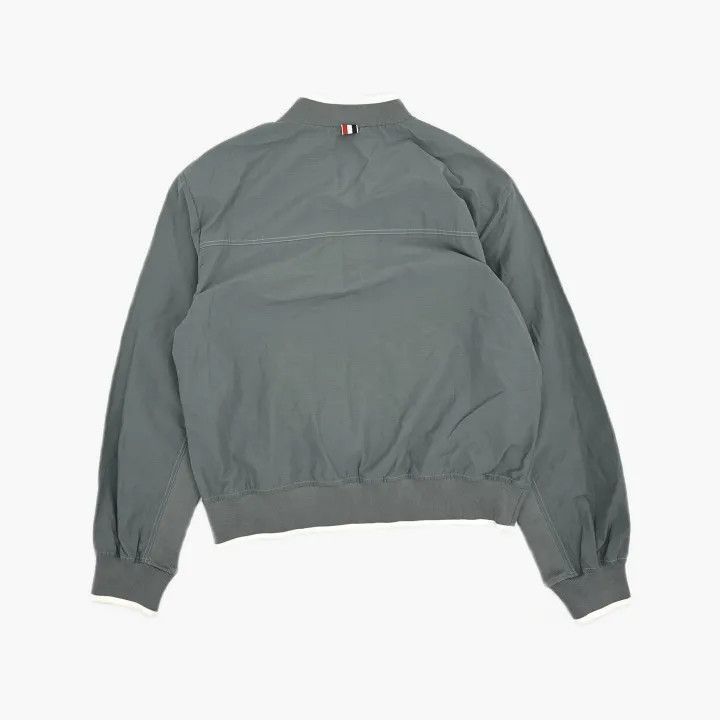 Thom Browne Thom Browne Grey Flight Jacket -2507 Size US M / EU 48-50 / 2 - 1 Thumbnail