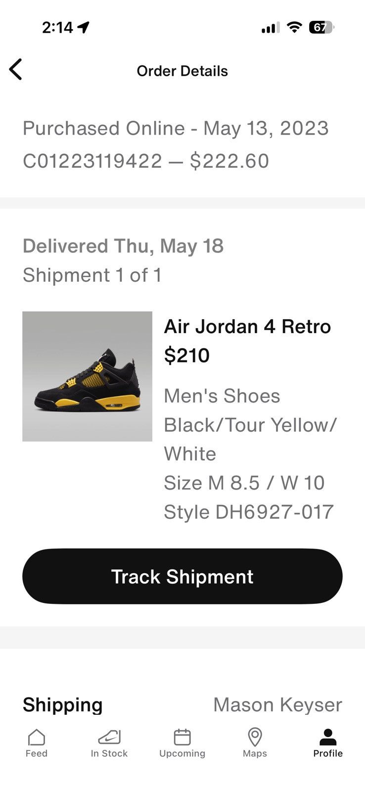 Jordan Brand Jordan 4 thunder Size US 8.5 / EU 41-42 - 10 Thumbnail