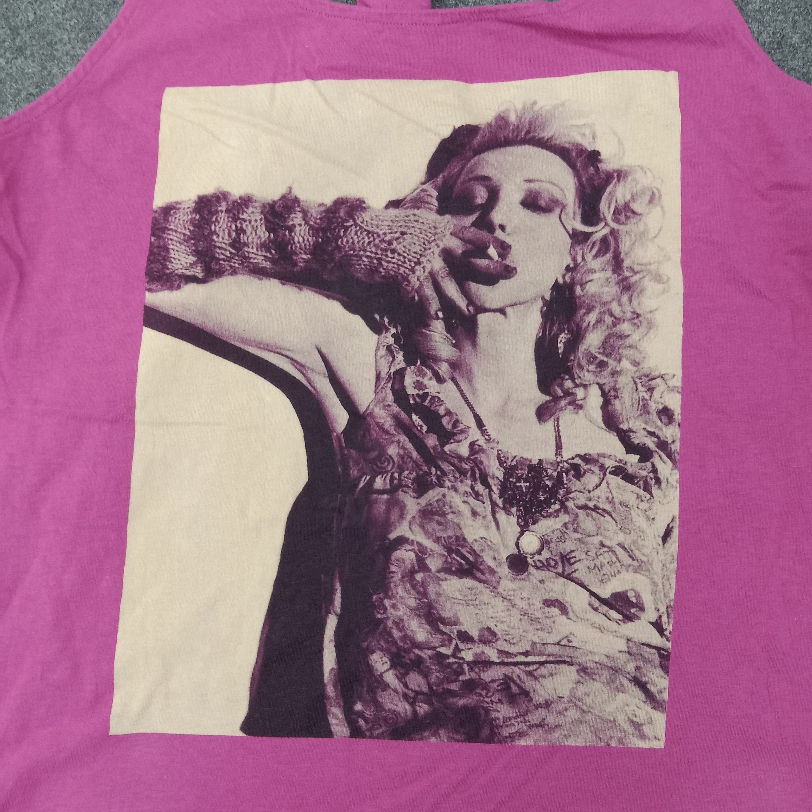 Hysteric Glamour Hysteric Glamour X Courtney Love Tank Top Shirt C259N38 Size S / US 4 / IT 40 - 2 Thumbnail