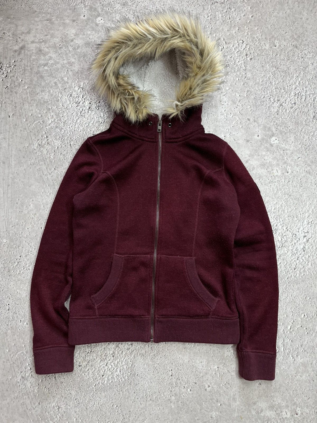 Superdry Superdry Faux Fur Hood Zip Hoodie Sherpa Lined Jacket Women Size M / US 6-8 / IT 42-44 - 1 Thumbnail
