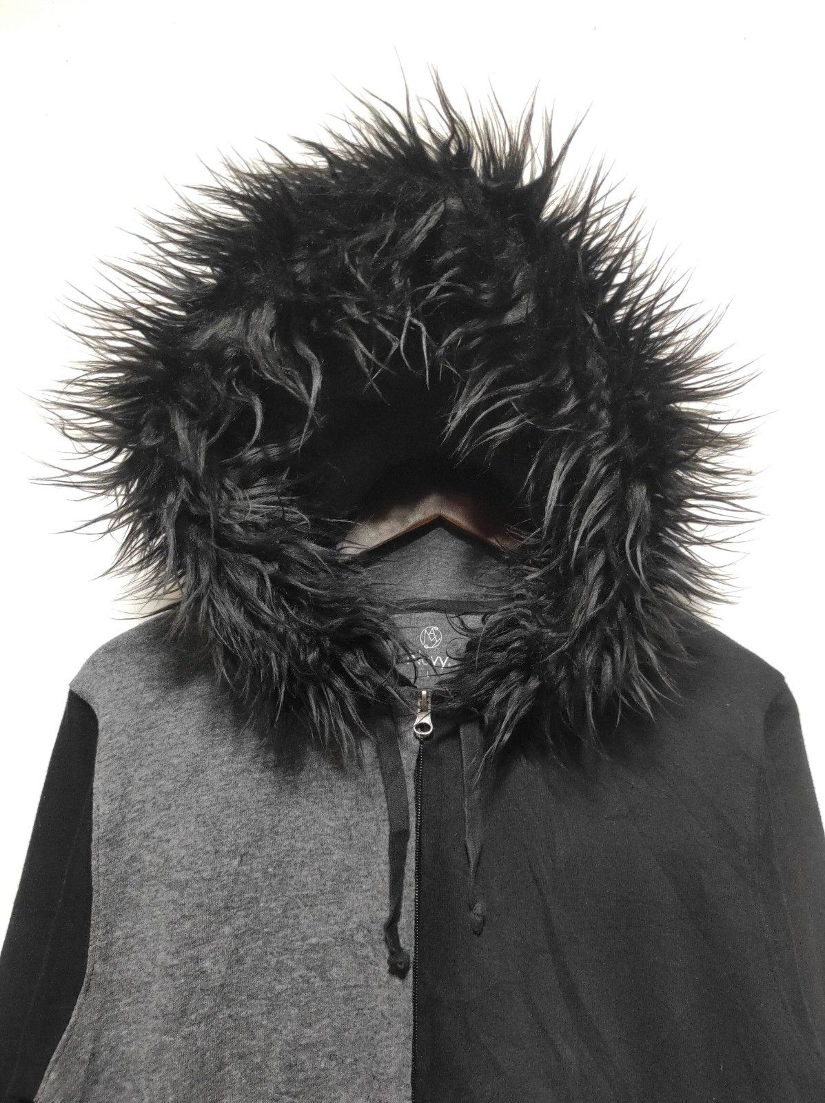 Japanese Brand Navy zip fur hoodie ifsix LGB style Size US M / EU 48-50 / 2 - 3 Thumbnail