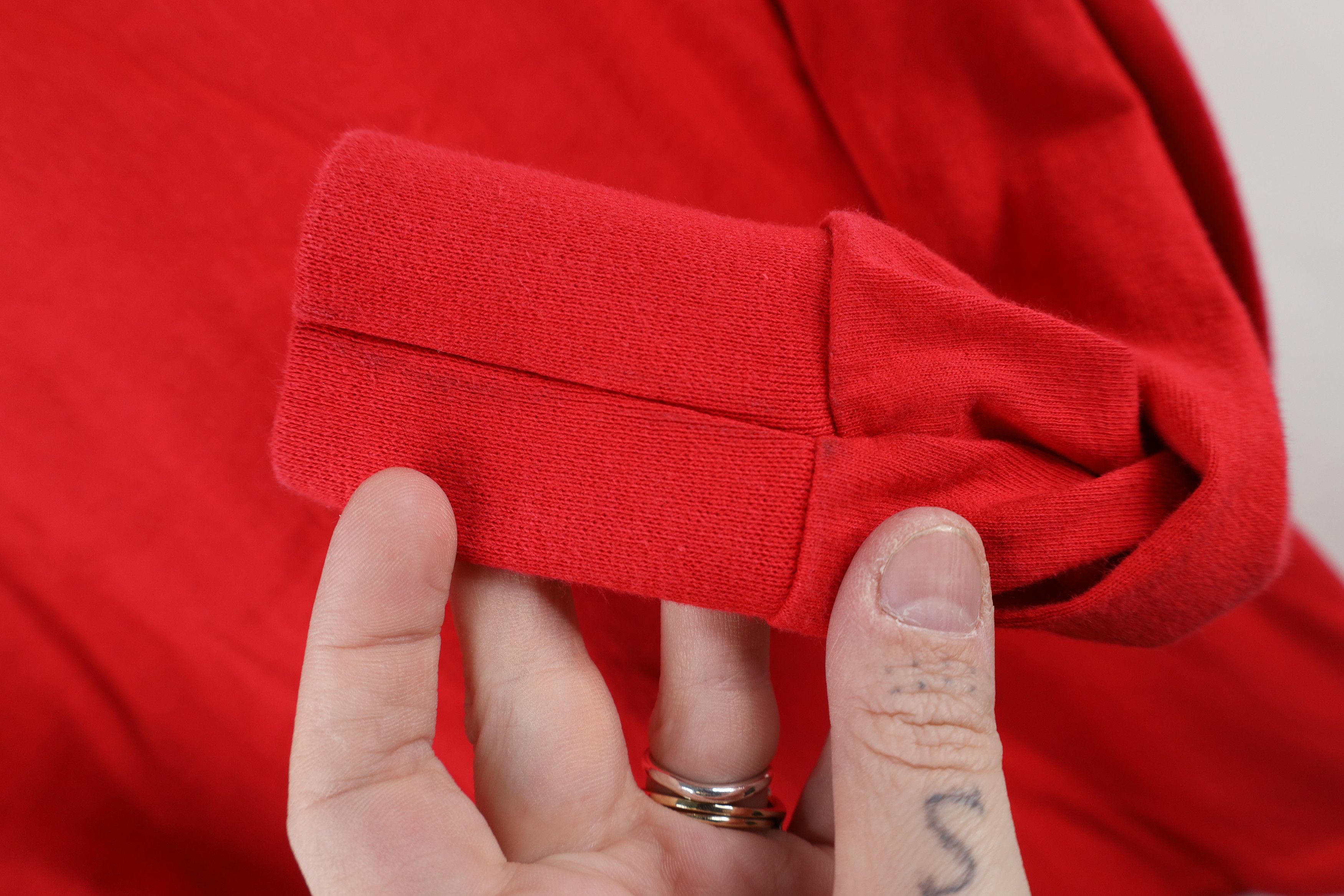 Vintage Vintage 90s Detroit Red Wings Hockey Turtleneck T-Shirt Size S / US 4 / IT 40 - 8 Thumbnail
