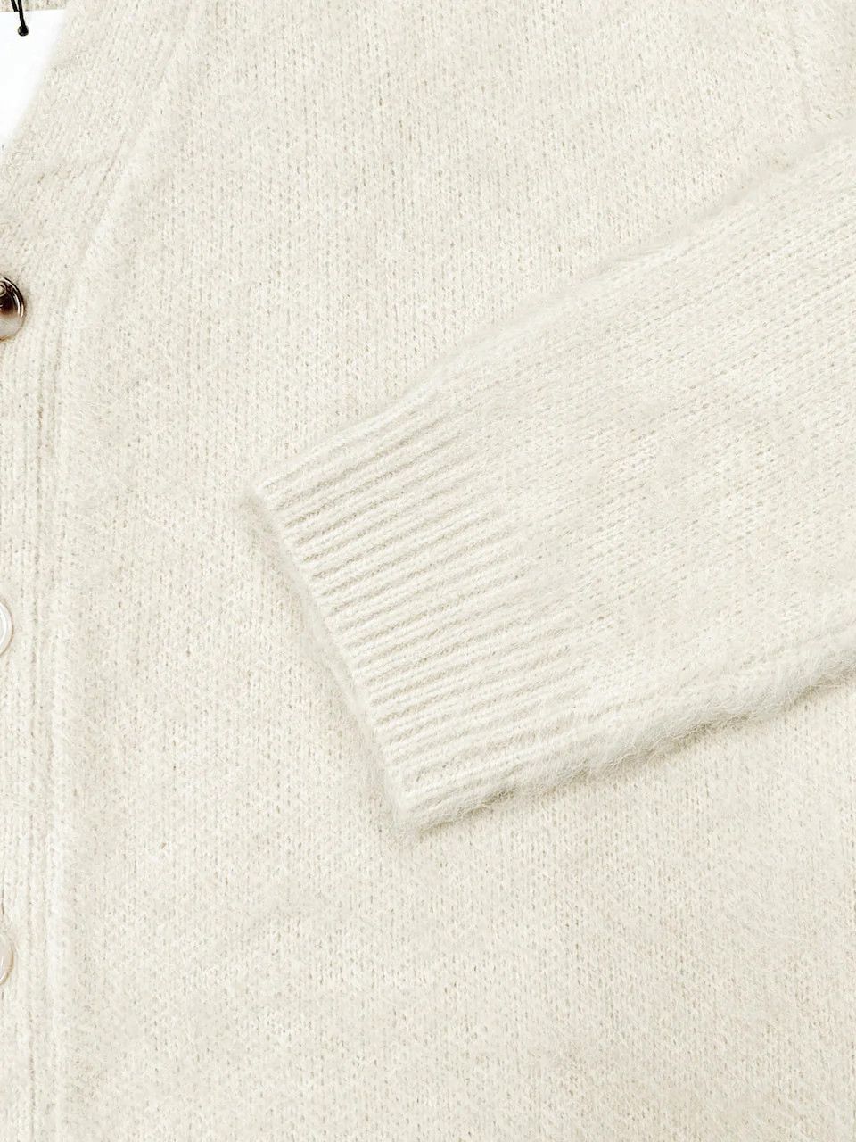Vintage Shag Cardigan Knit Size US XS / EU 42 / 0 - 4 Thumbnail