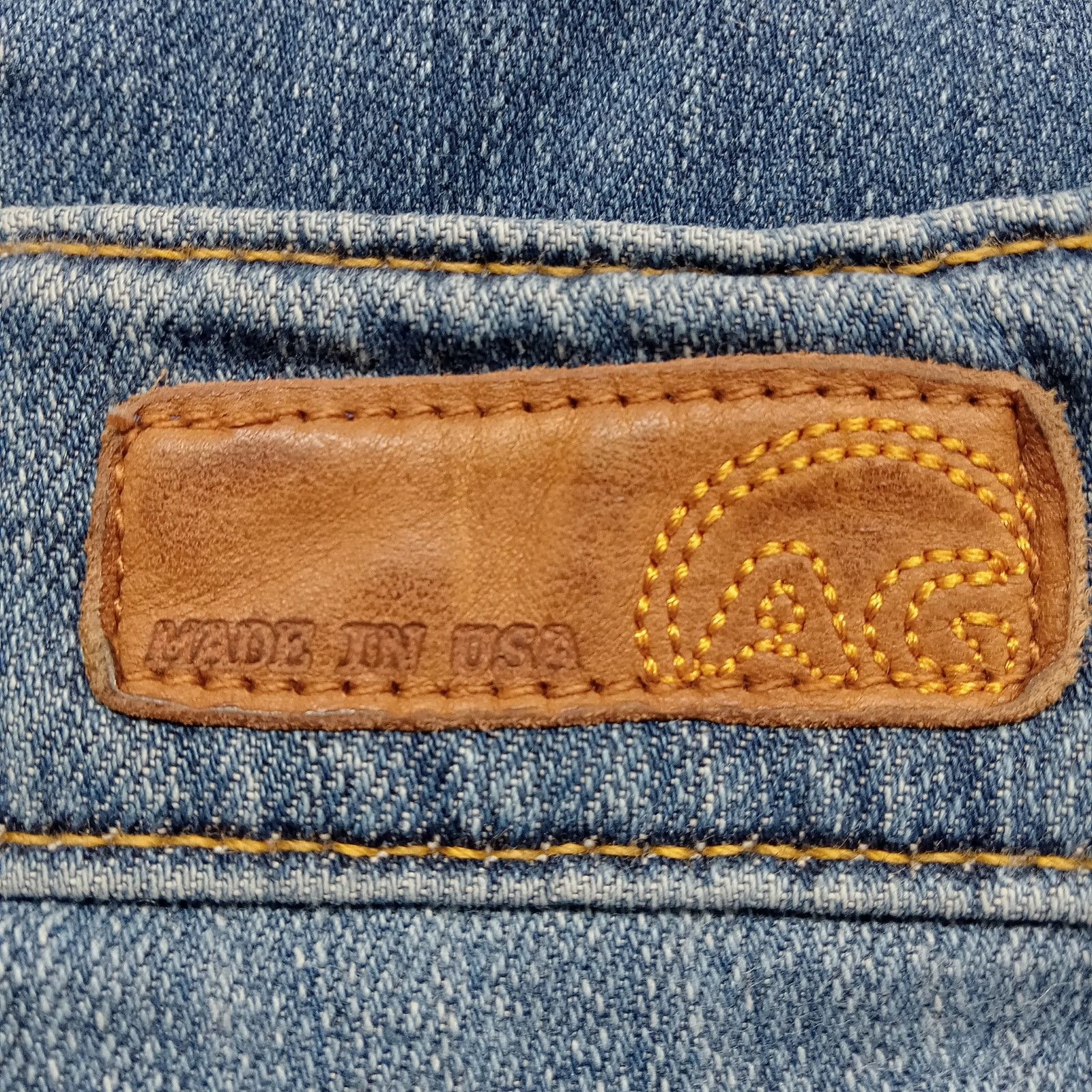 AG Adriano Goldschmied AG Adriano Goldschmied Farrah Jeans 28 X 29 Skinny Size 28" / US 6 / IT 42 - 4 Thumbnail