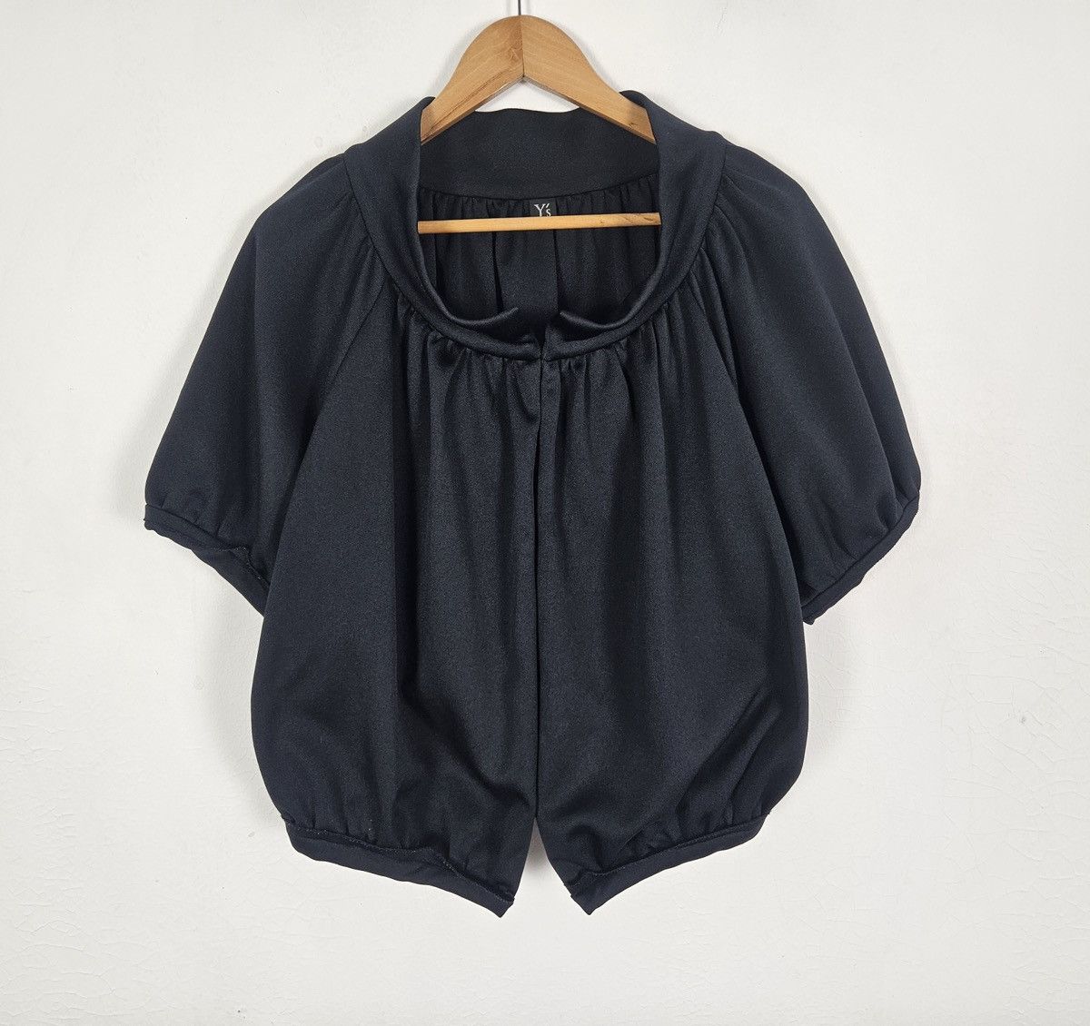 Yohji Yamamoto Y's by Yohji Yamamoto runway balloon-pleated neckline Size M / US 6-8 / IT 42-44 - 4 Thumbnail