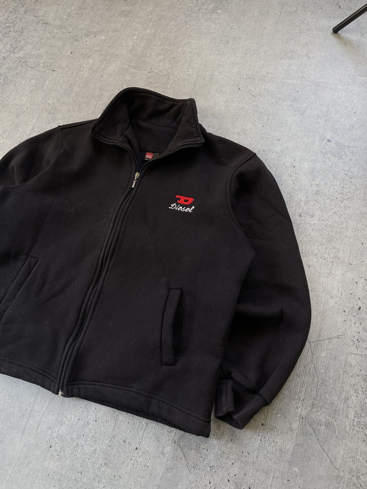 Other Vintage Diesel Zip Sweatshirt Y2k Size US L / EU 52-54 / 3 - 6 Thumbnail