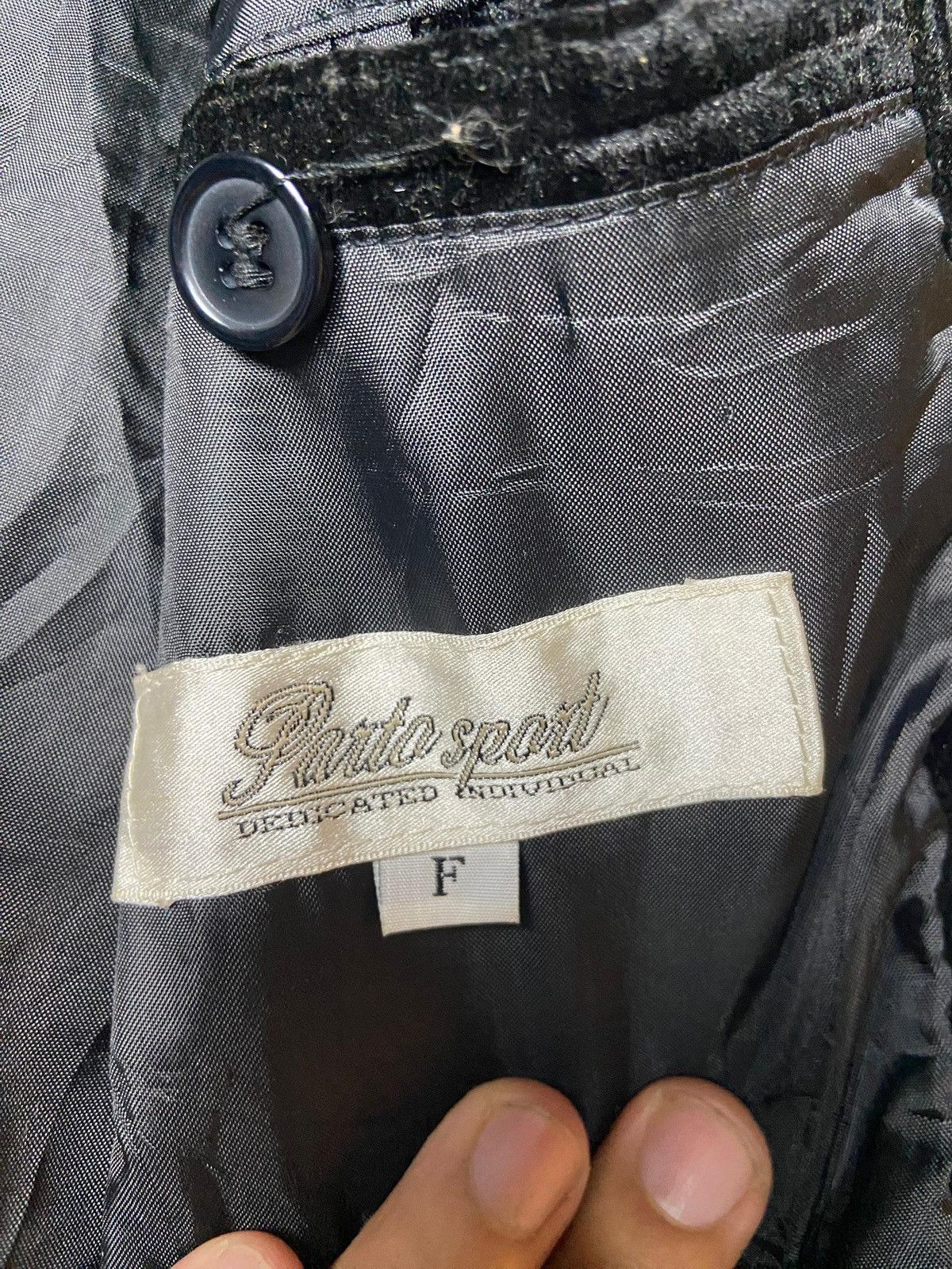 Japanese Brand × Vintage Vintage 90’s PARTO SPORT Velvet Jacket (124) Size US L / EU 52-54 / 3 - 9 Thumbnail