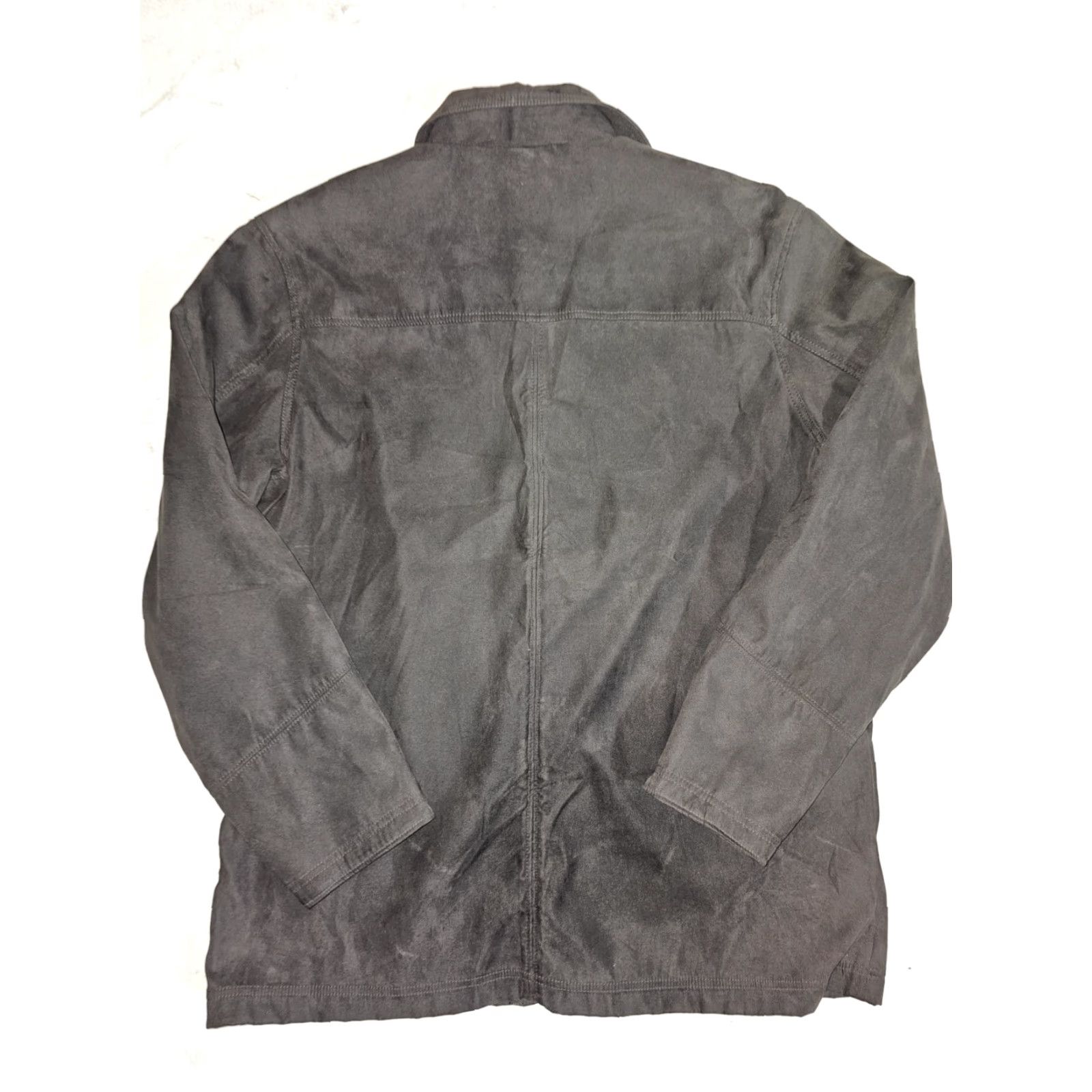 Vintage Woolrich Classic Full Zip Button Up Chore Coat Lined Men's Size Large Brown Size US L / EU 52-54 / 3 - 6 Thumbnail