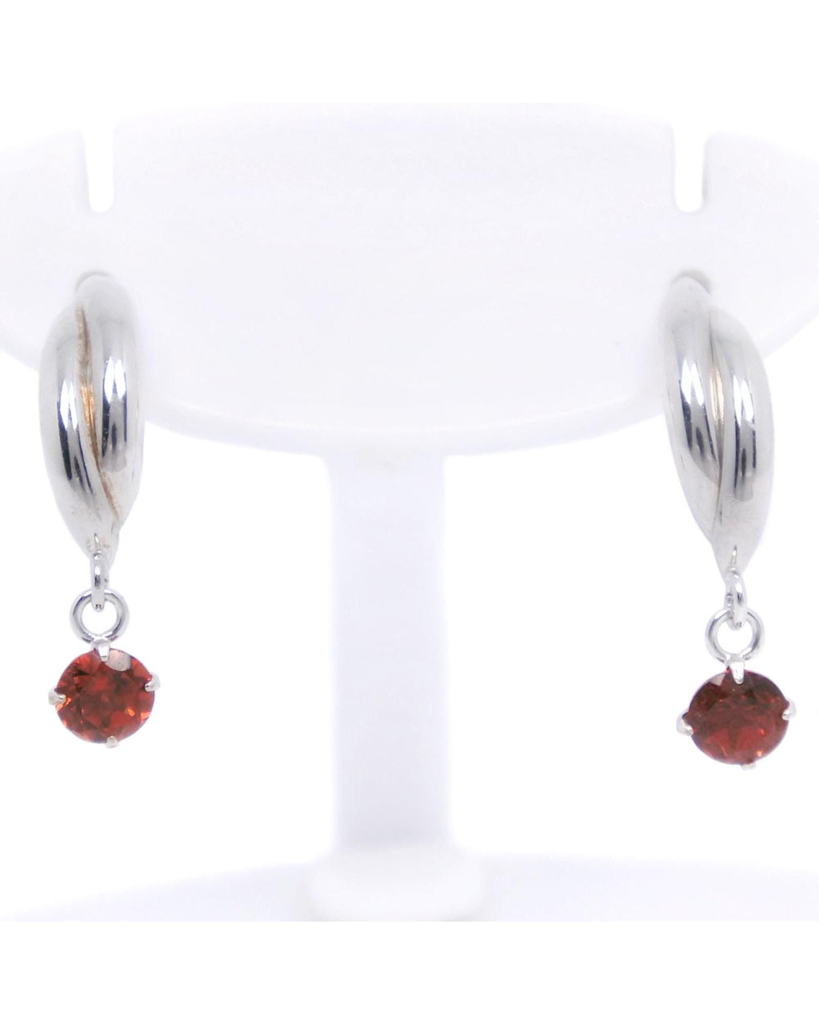 image of Silver Leaf Dangle Earrings, Women's