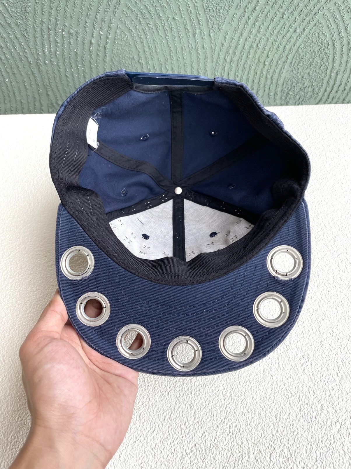 If Six Was Nine Crazy Spike Skull Studded Cadet Hat Size ONE SIZE - 8 Thumbnail