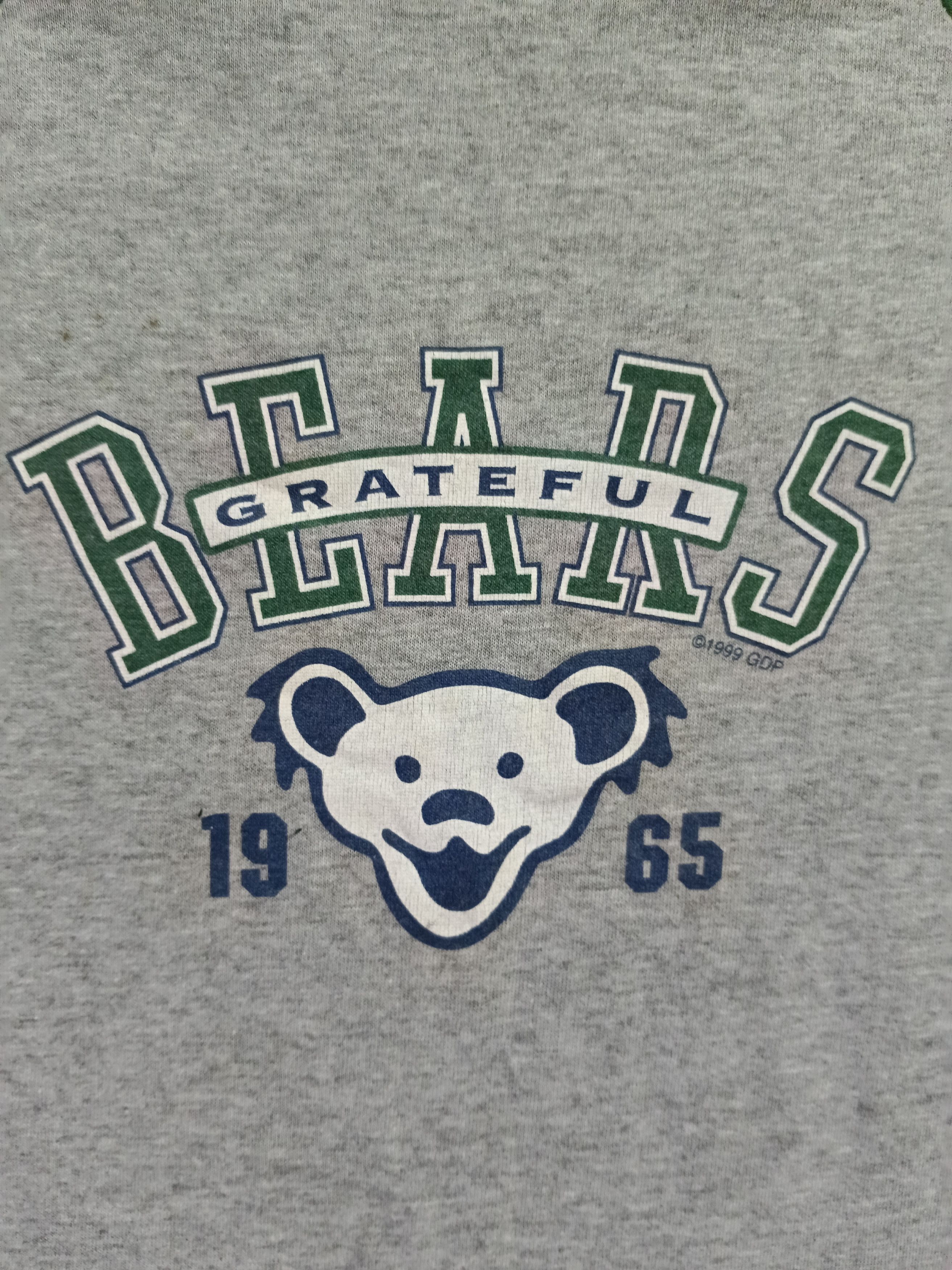 Grateful Dead × Vintage VINTAGE 90s GRATEFUL BEAR GDP 3Q TEE Size US S / EU 44-46 / 1 - 4 Thumbnail