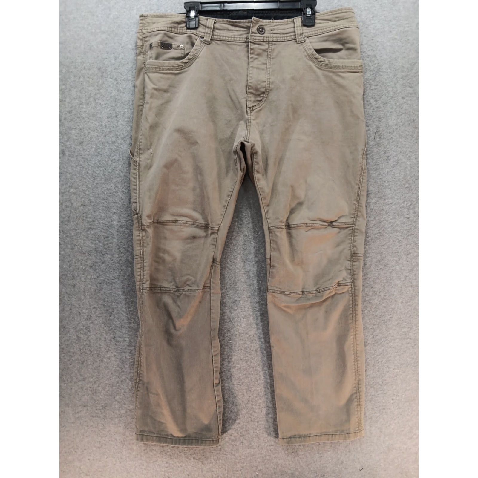 Vintage KUHL Pants Mens 40x30 Brown Rebel Vintage Patina Dye Outdoor Rugged Legendary Pants Mens Brown Size US 40 / EU 56 - 2 Thumbnail