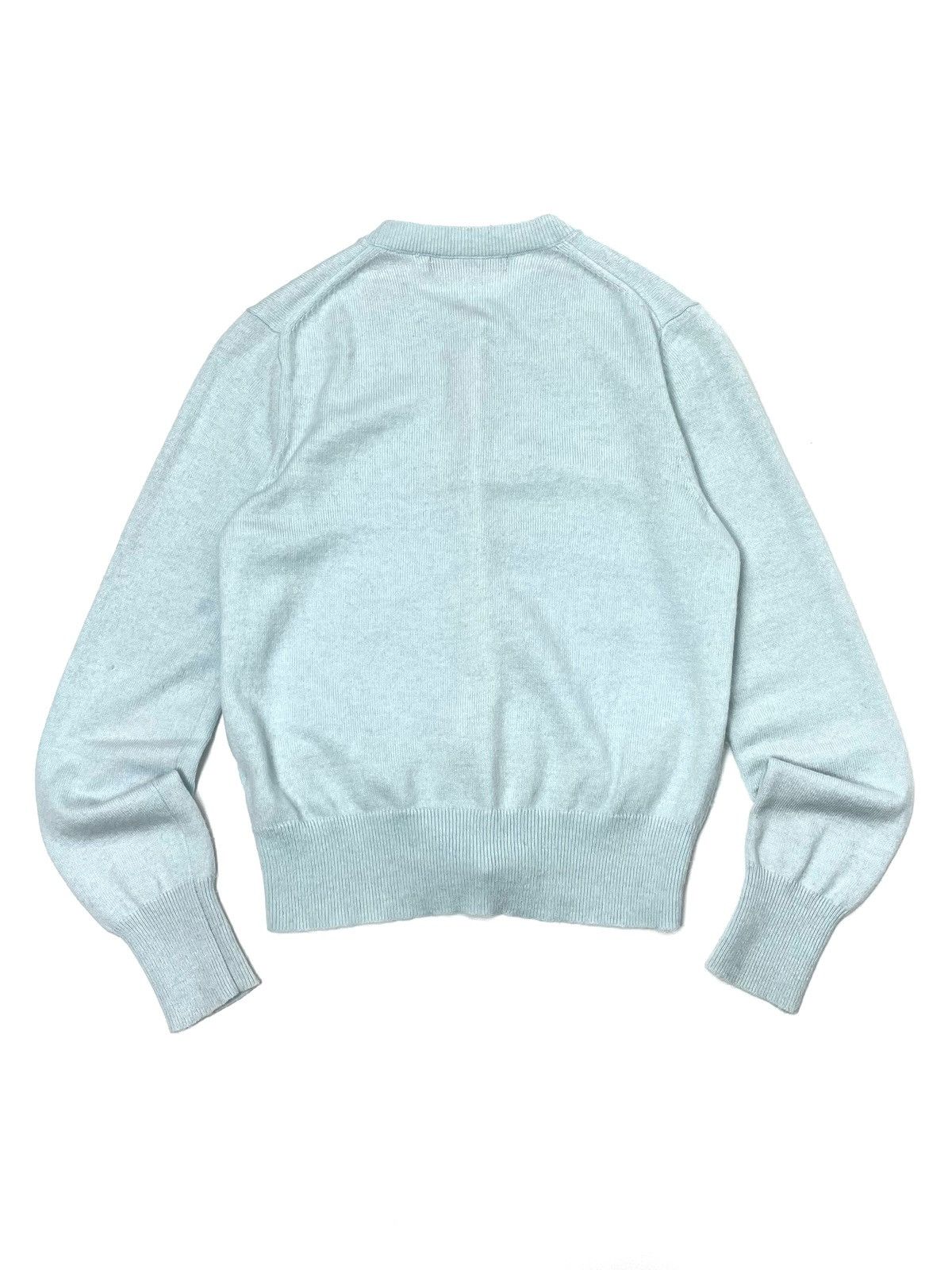 Acne Studios ACNE STUDIOS Face Logo Wool Knit Cardigan – Size S Size S / US 4 / IT 40 - 8 Thumbnail