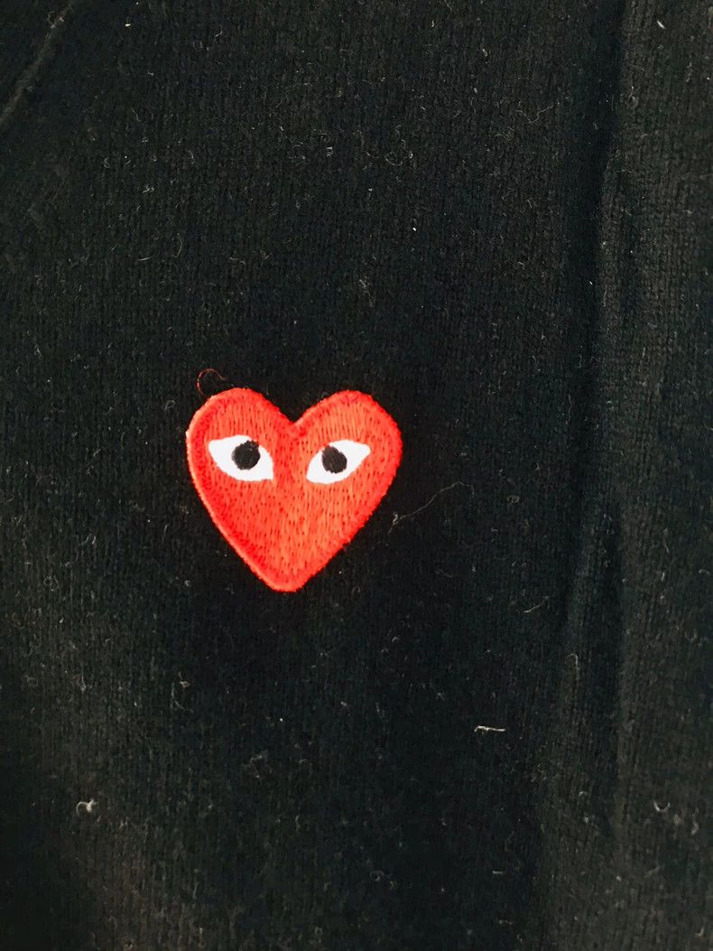 Comme des Garcons Comme Des Garcons Black Wool Knitwear Wool Cardigan Size S / US 4 / IT 40 - 2 Thumbnail