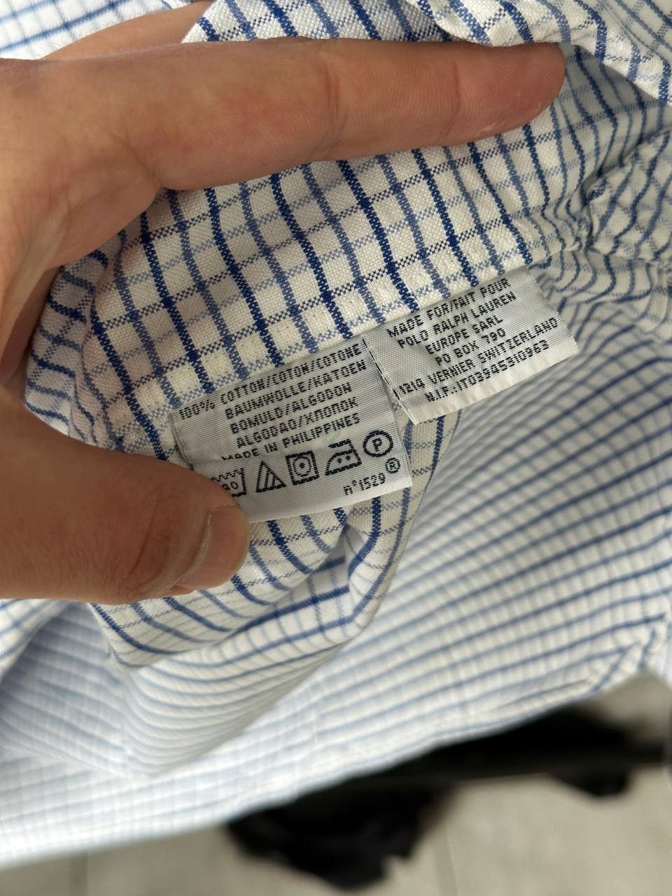 Designer × Polo Ralph Lauren × Ralph Lauren Polo Ralph Lauren Luxury Oxford Check SHIRT Size US XL / EU 56 / 4 - 7 Thumbnail