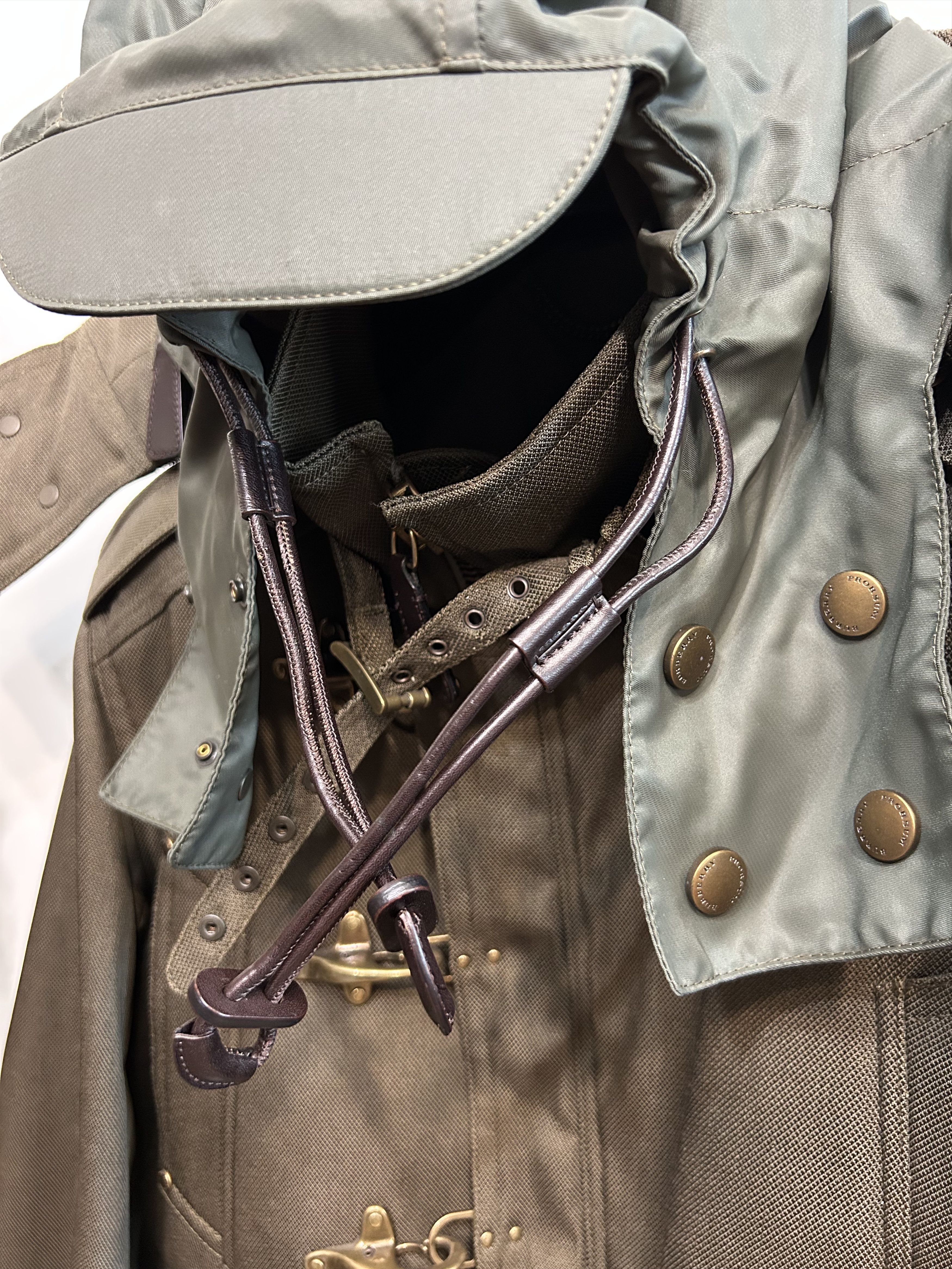 Burberry Prorsum BURBERRY PRORSUM Motorcycle Military Jacket Size US L / EU 52-54 / 3 - 3 Thumbnail