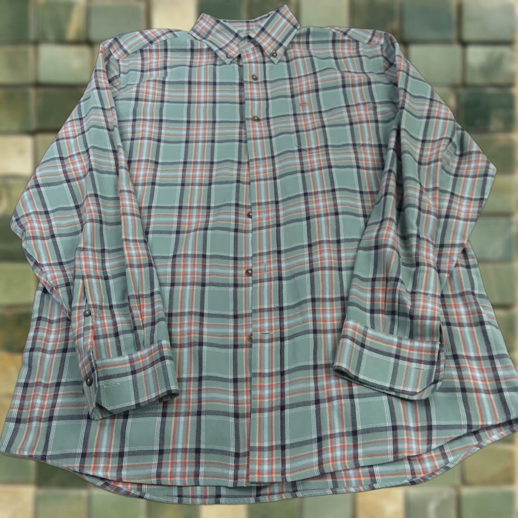 Southern Tide Southern Tide Shirt L Long Sleeve Plaid Button Front Cotton Polyester Casual Shirt Mens Regular Size L Multicolor Size US L / EU 52-54 / 3 - 1 Thumbnail