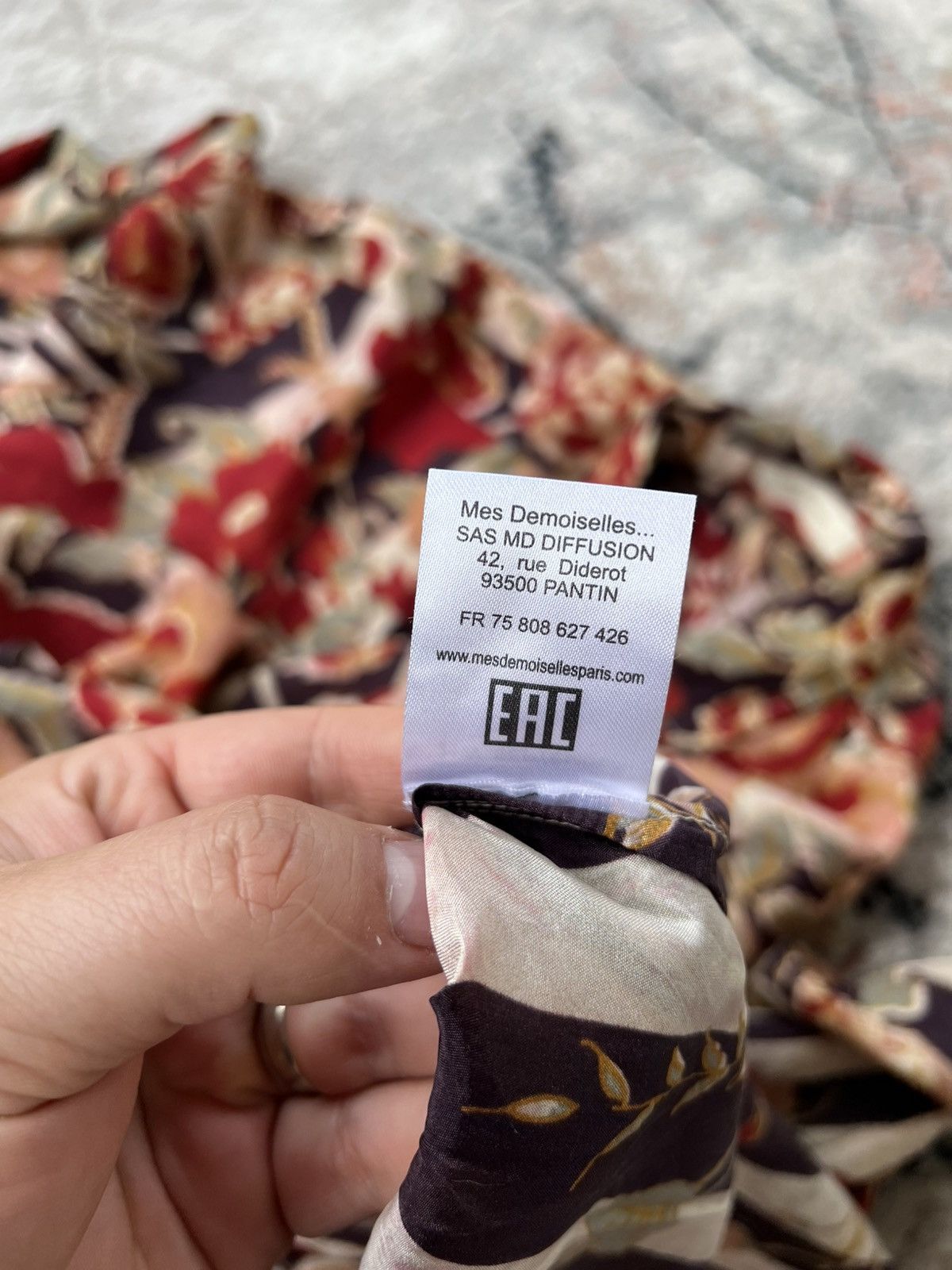 Other Mes demoiselles 100% Silk Shirt Size XS / US 0-2 / IT 36-38 - 5 Thumbnail